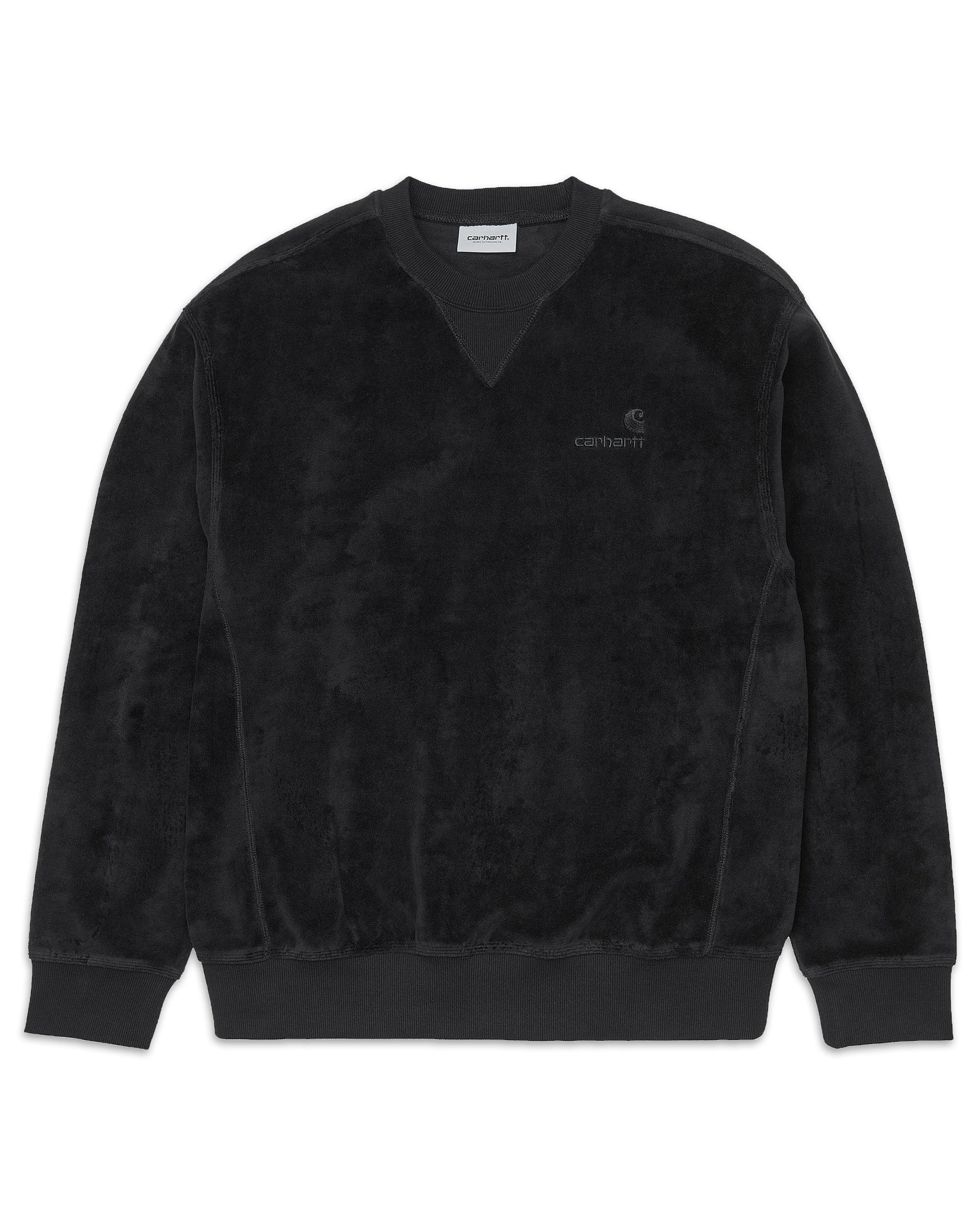 Felpa Carhartt United Script Ciniglia Nero I028275-89XX