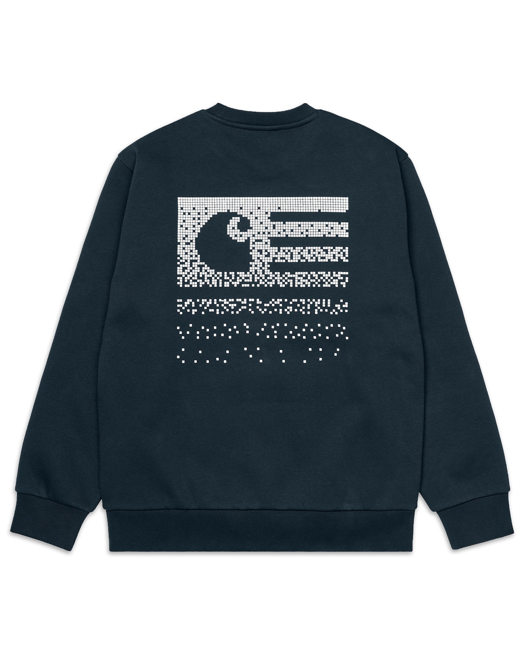 Felpa Carhartt Fade State Blu I029528-OIVXX