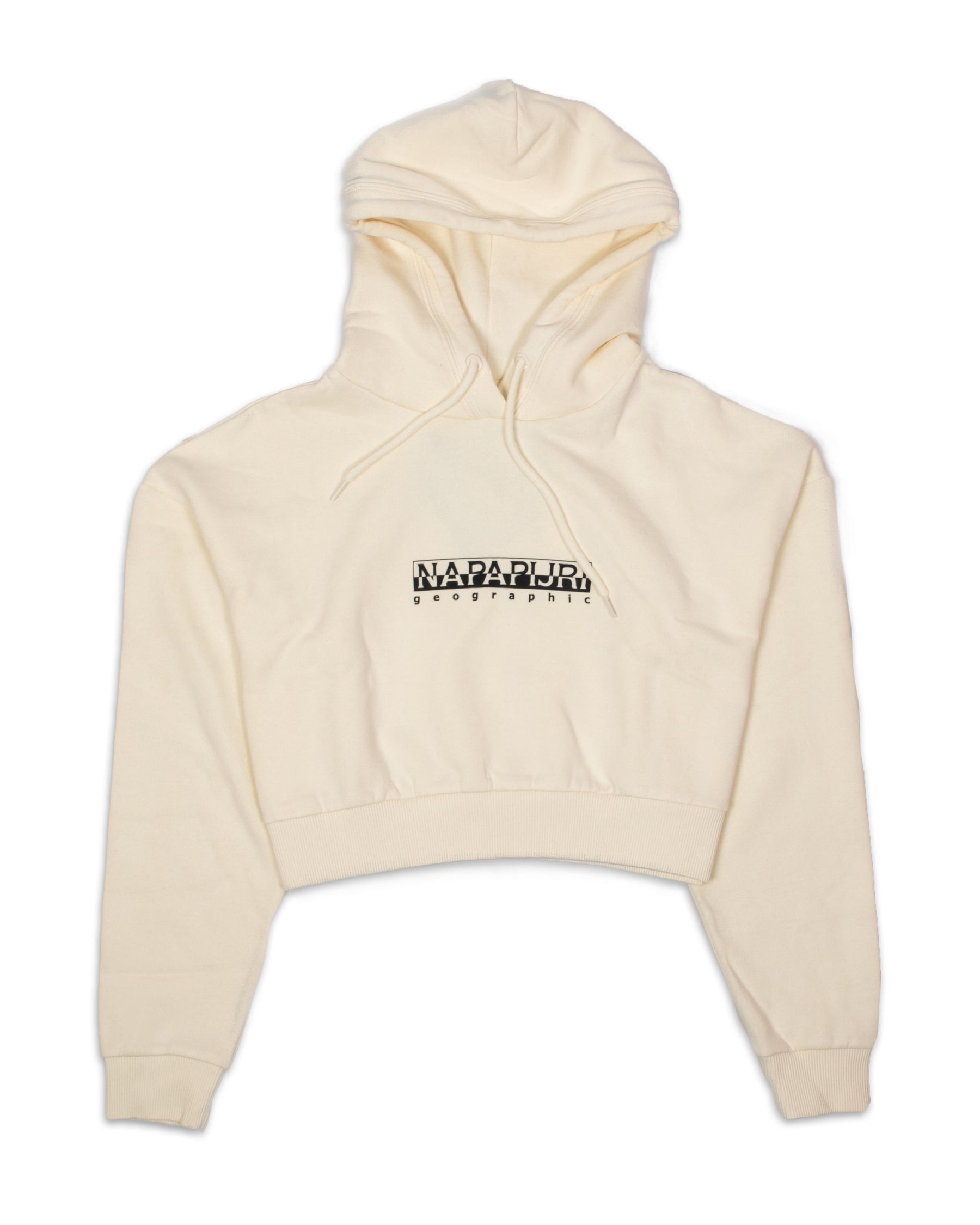 Felpa Crop Napapijri B-Box Beige NP0A4FSF00R1