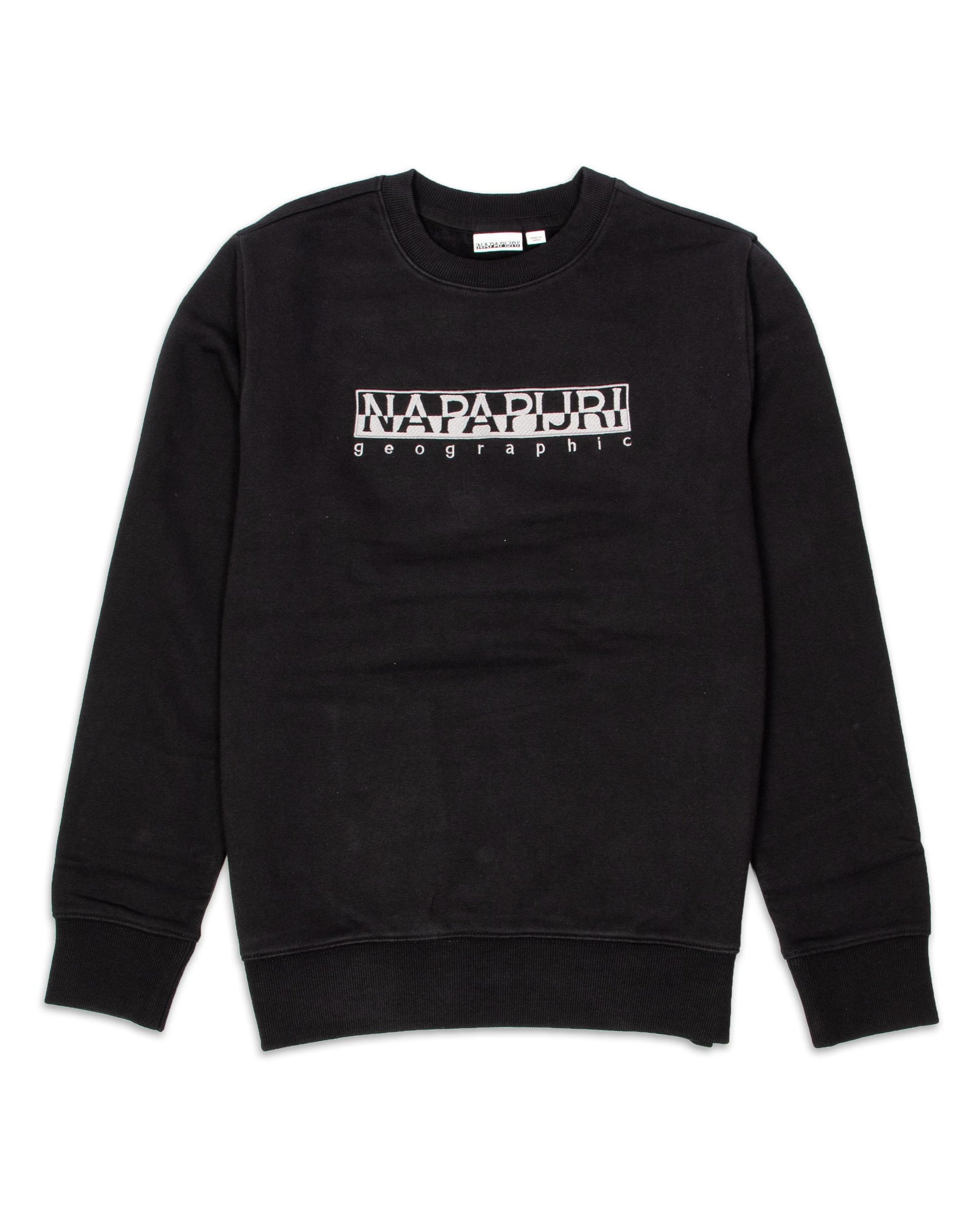 Felpa Giro Collo Napapijri Berber C2 Nero NP0A4FQU0411