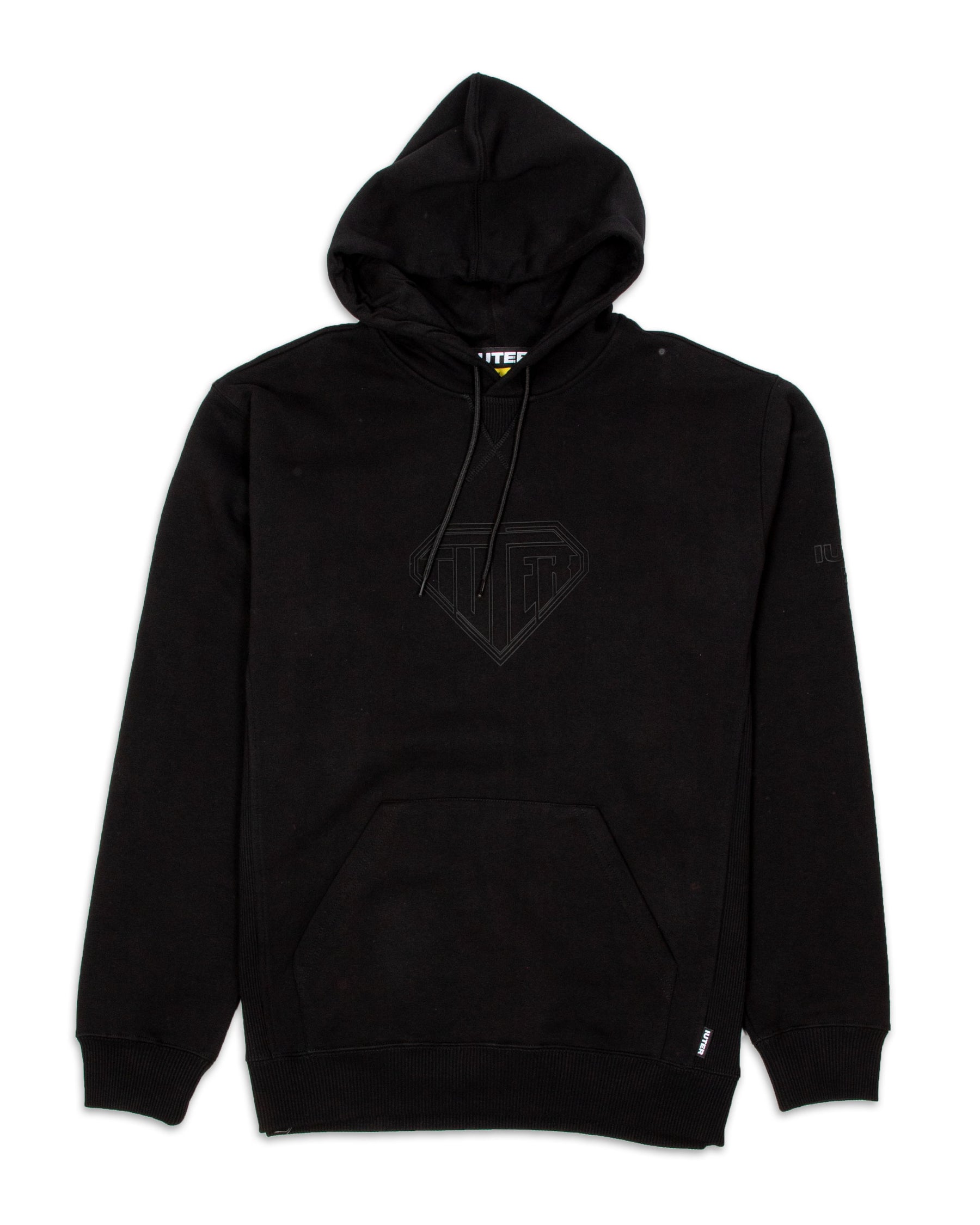 Felpa Iuter Logo 3D 21WISH01-BLACK