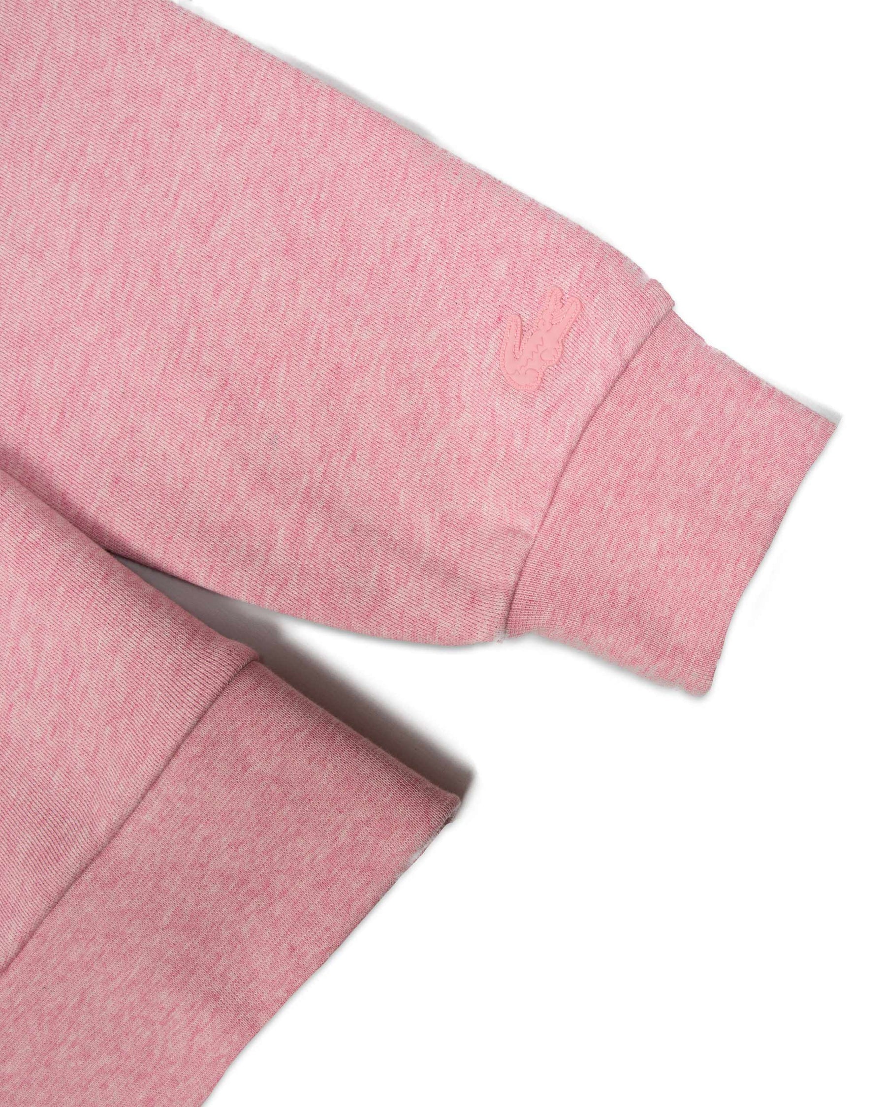 Felpa Lacoste Big Logo Rosa