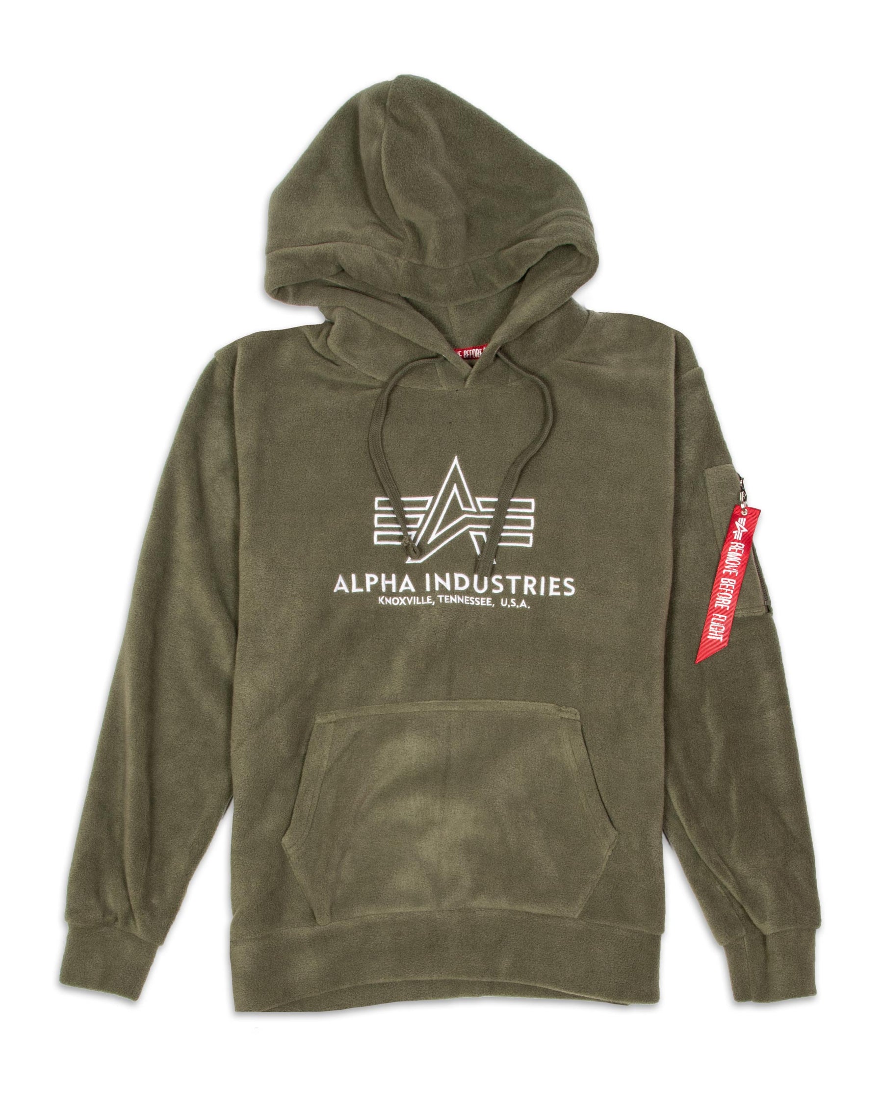 Polar Hoodie Alpha Industries Verde Militare 118341-142