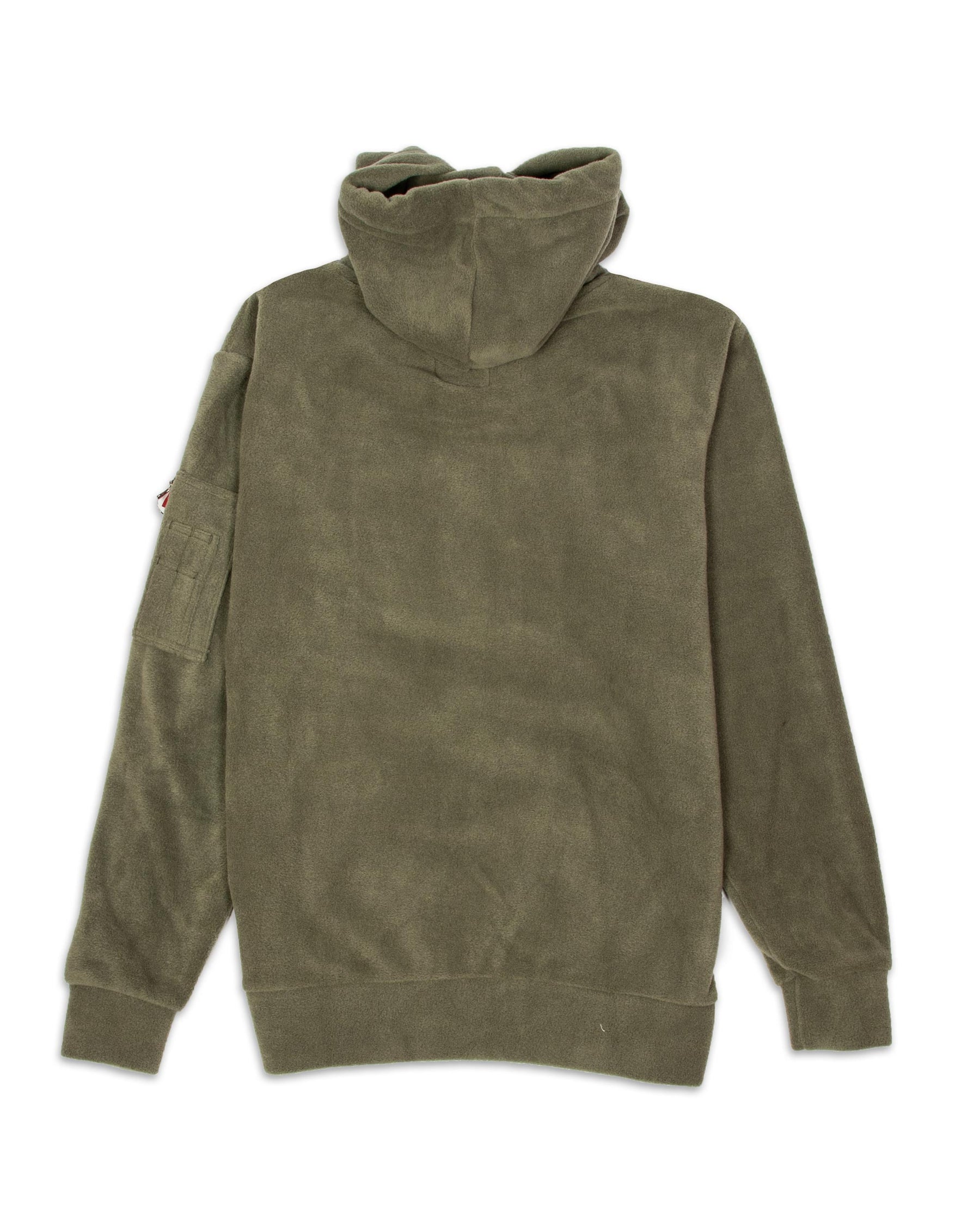 Polar Hoodie Alpha Industries Verde Militare 118341-142
