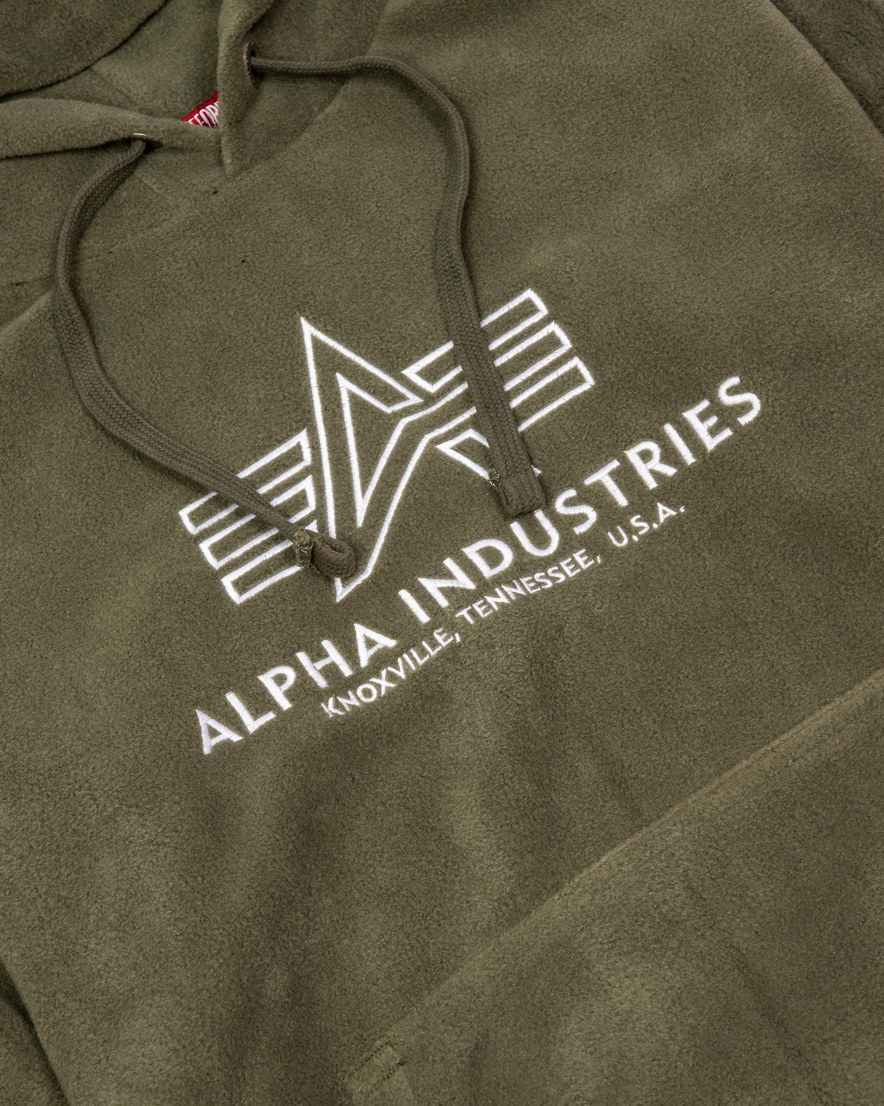 Polar Hoodie Alpha Industries Verde Militare 118341-142