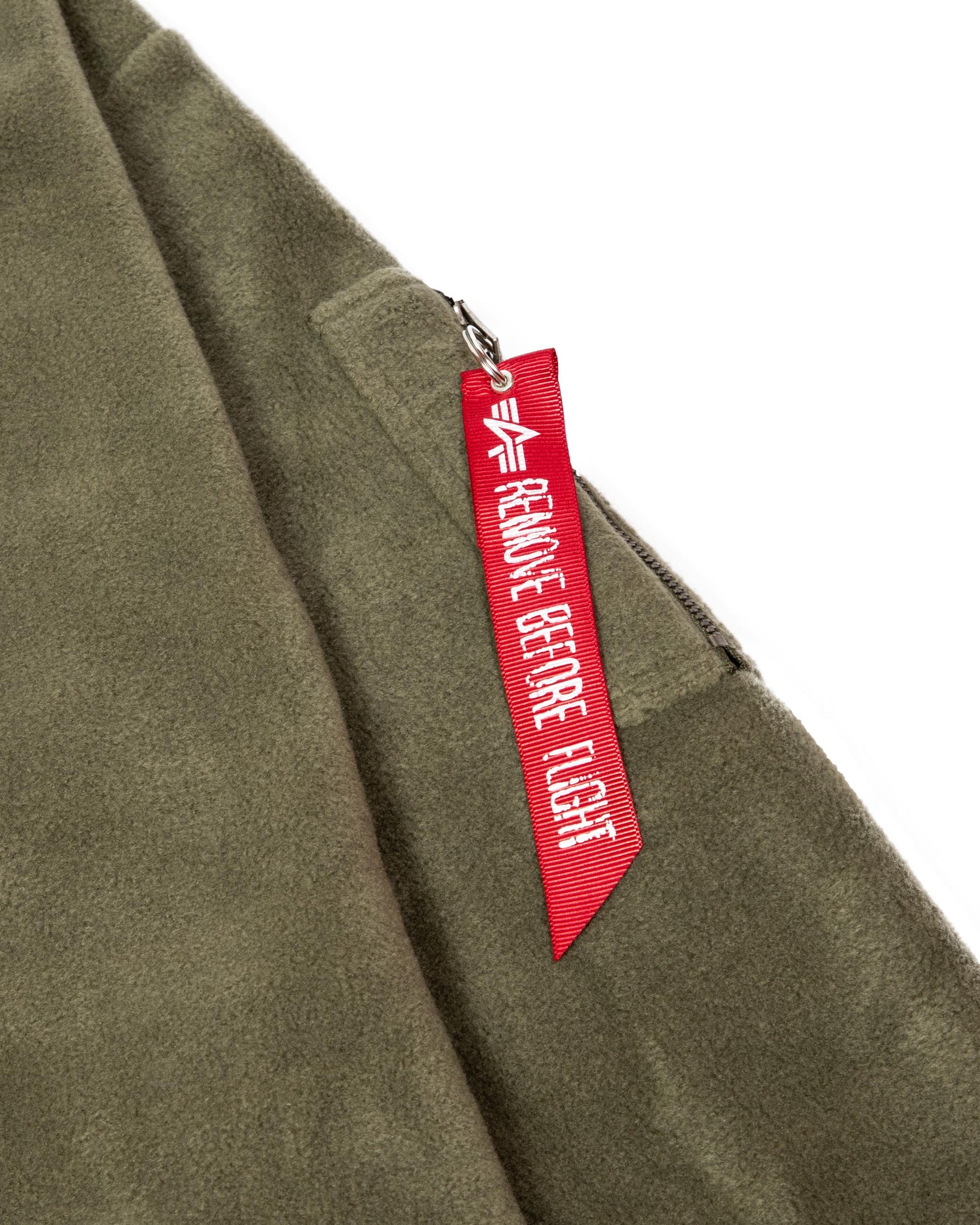 Polar Hoodie Alpha Industries Verde Militare 118341-142