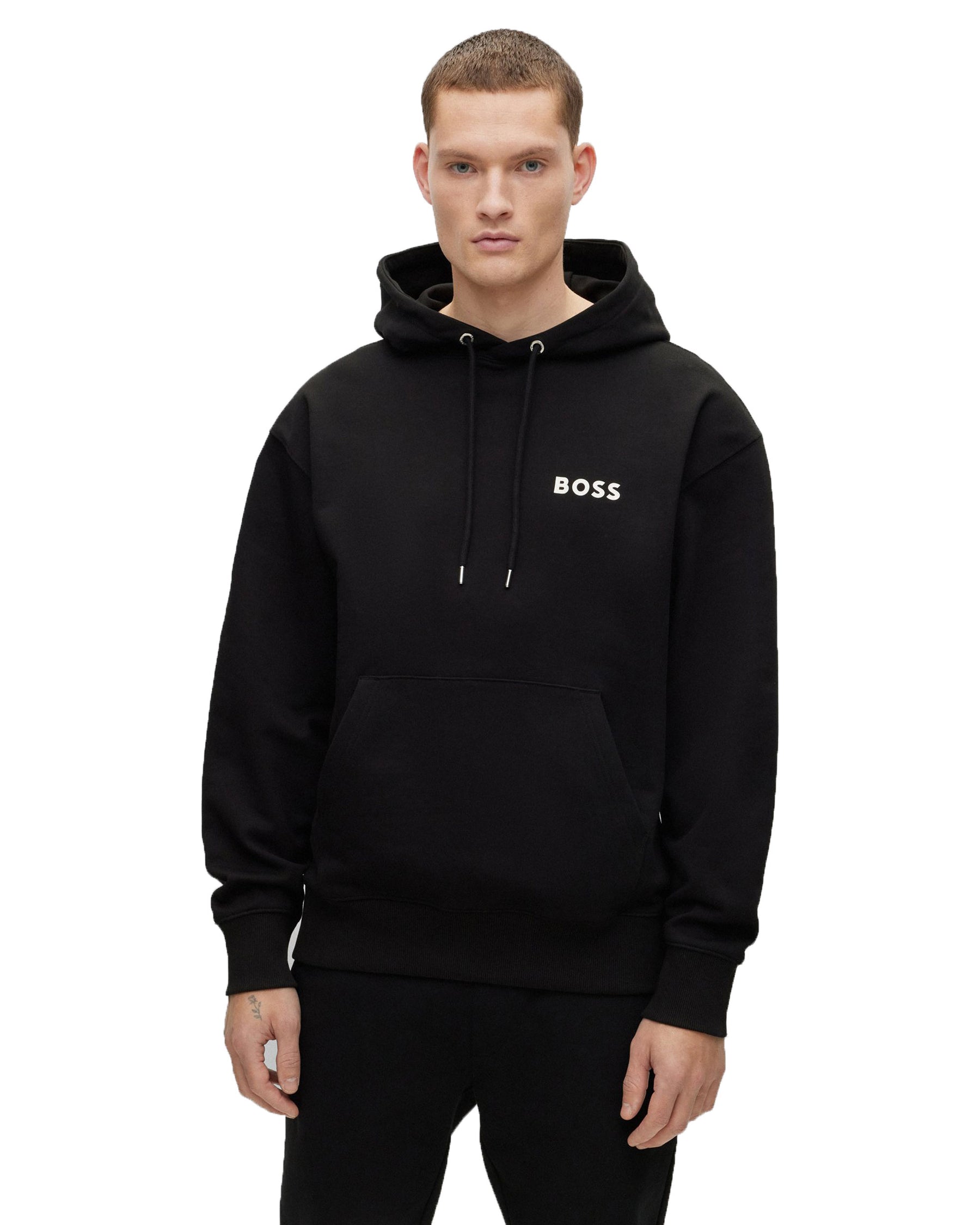Man Hoodie Boss Sullivan 04 Black