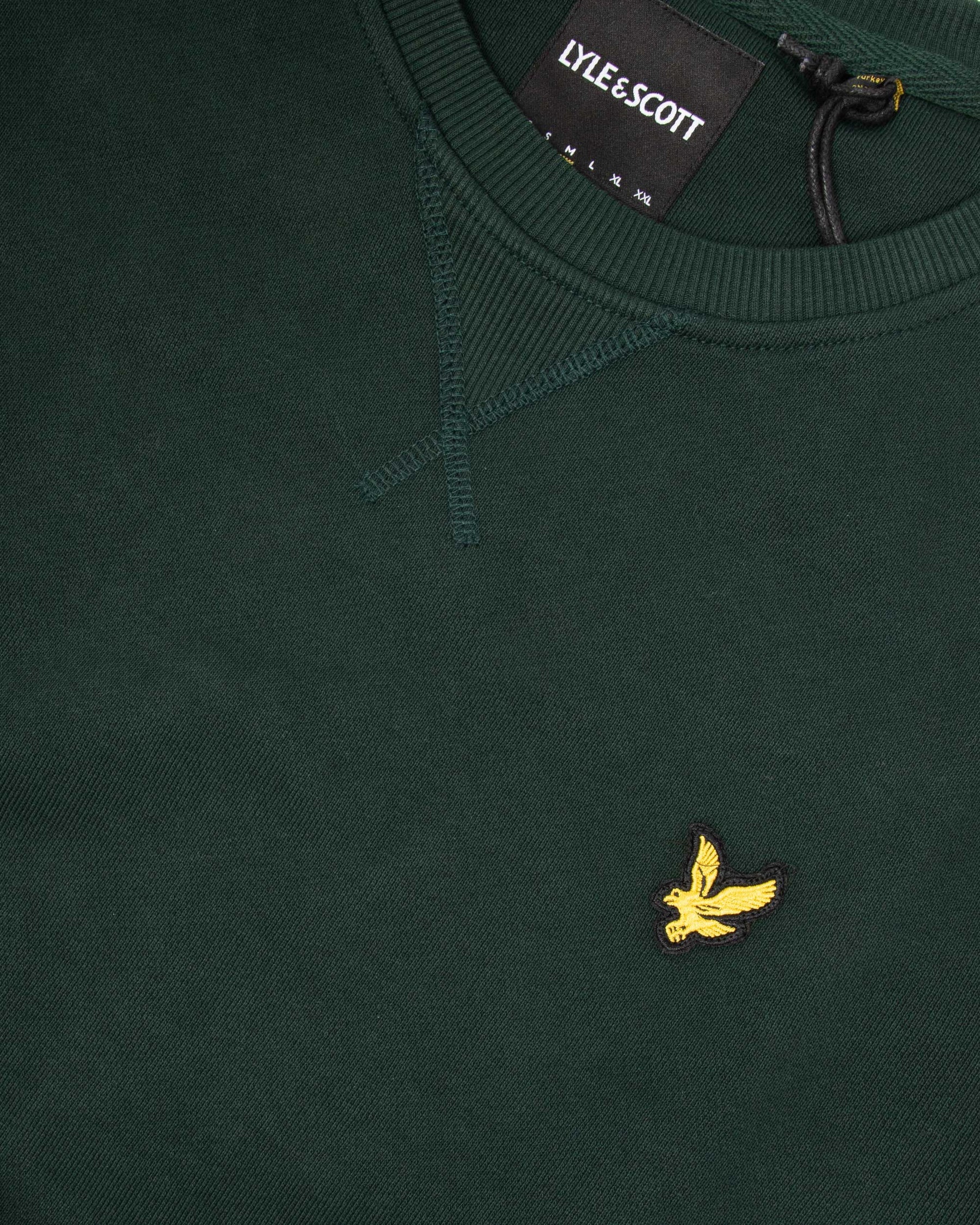 Felpa Uomo Lyle And Scott Verde