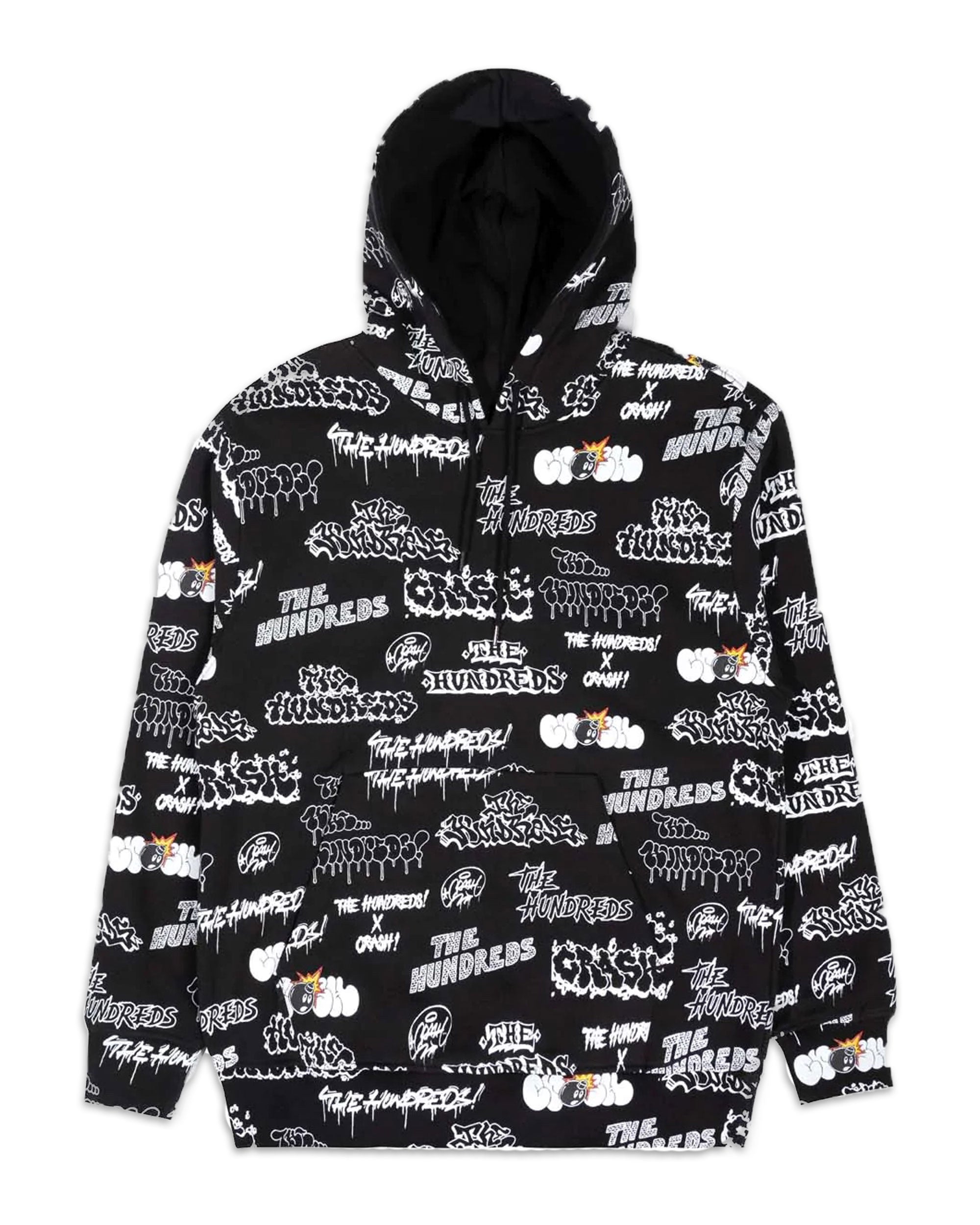 Man Hoodie The Hundreds Bomb Pullover Black