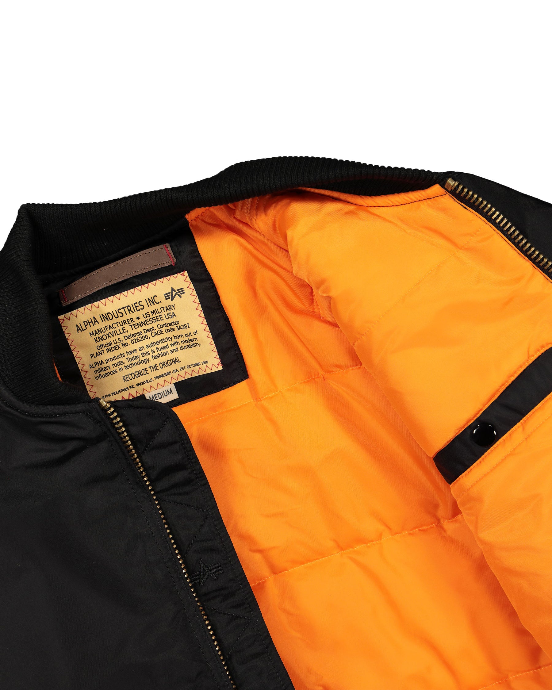 Giacca Alpha Industries Ma-1 VF 59 Long Nero