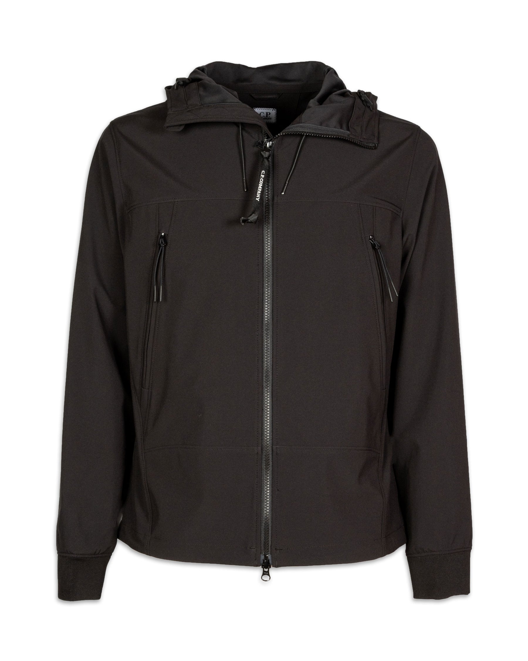 Man Jacket CP Company C.P. Shell-R Google Jacket Black