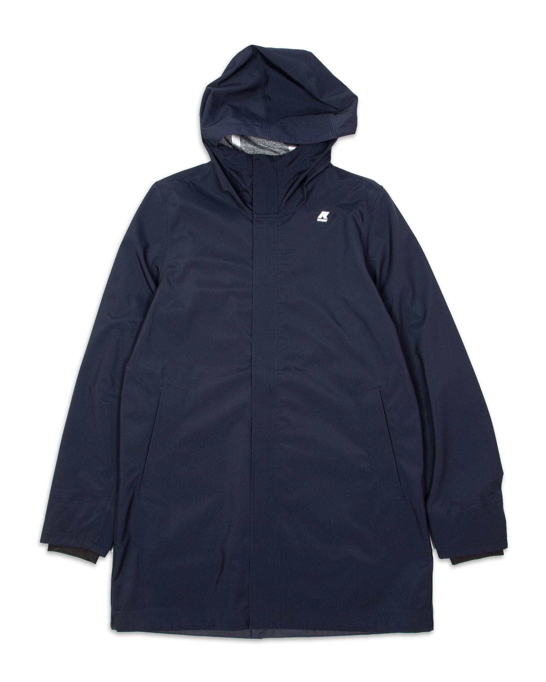 Giacca Uomo K-Way Tommy Bonded Jersey Blu
