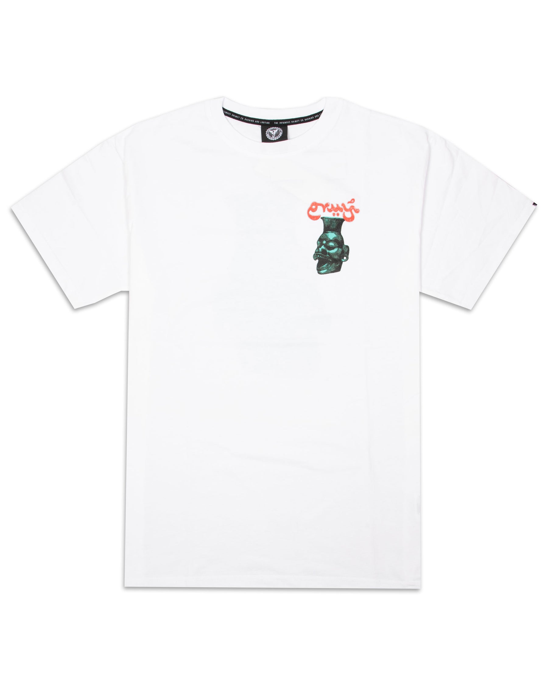 The Whisky Jar Tee Bianco GA626-WHT