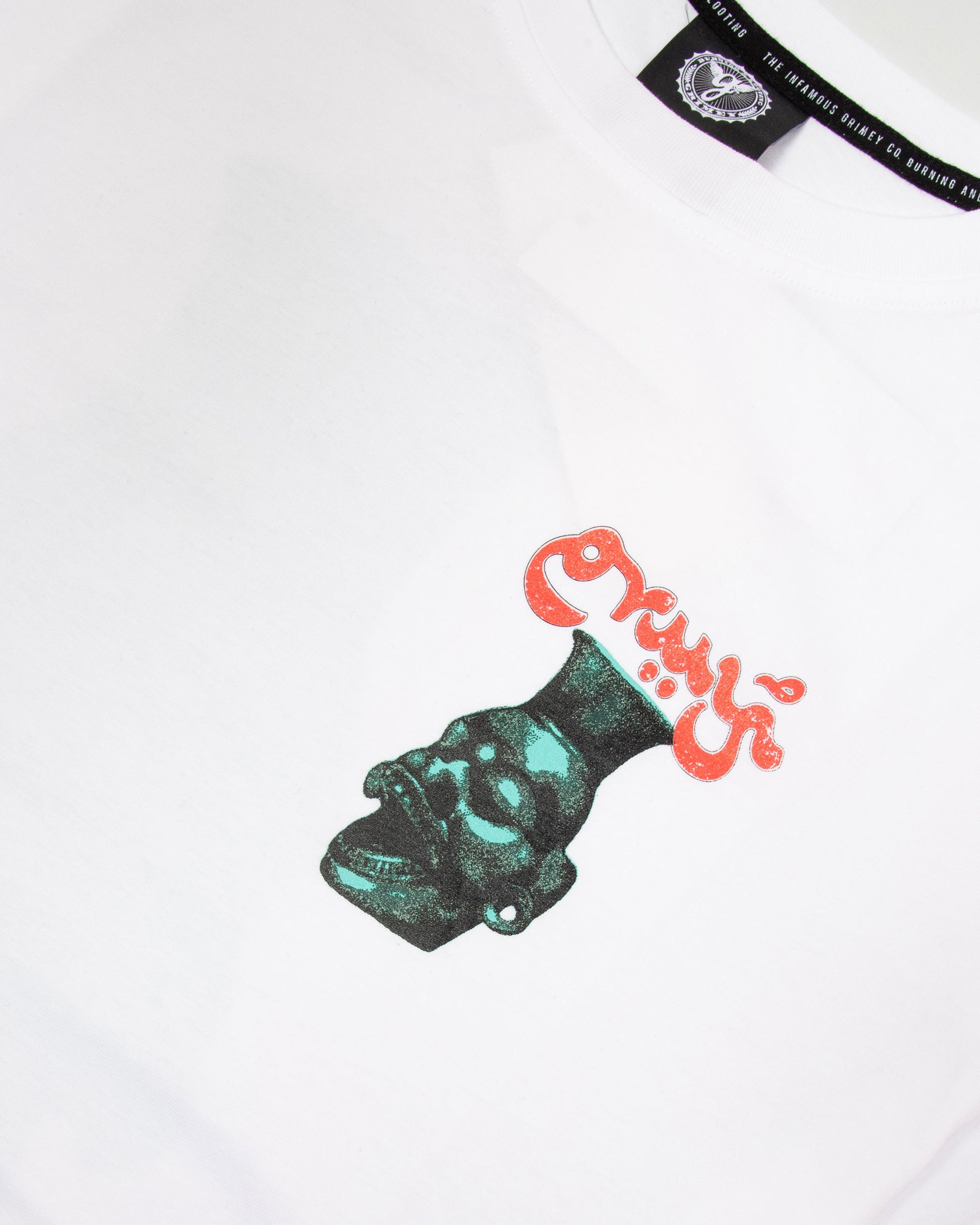The Whisky Jar Tee Bianco GA626-WHT
