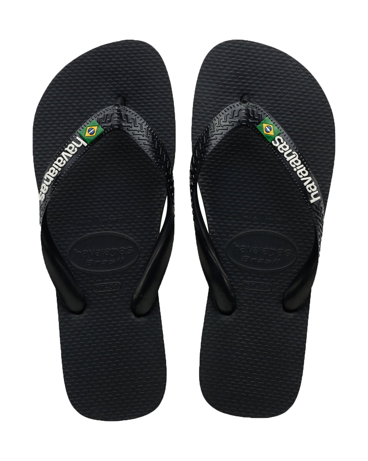 Infradito Havaianas Brasil Logo Black