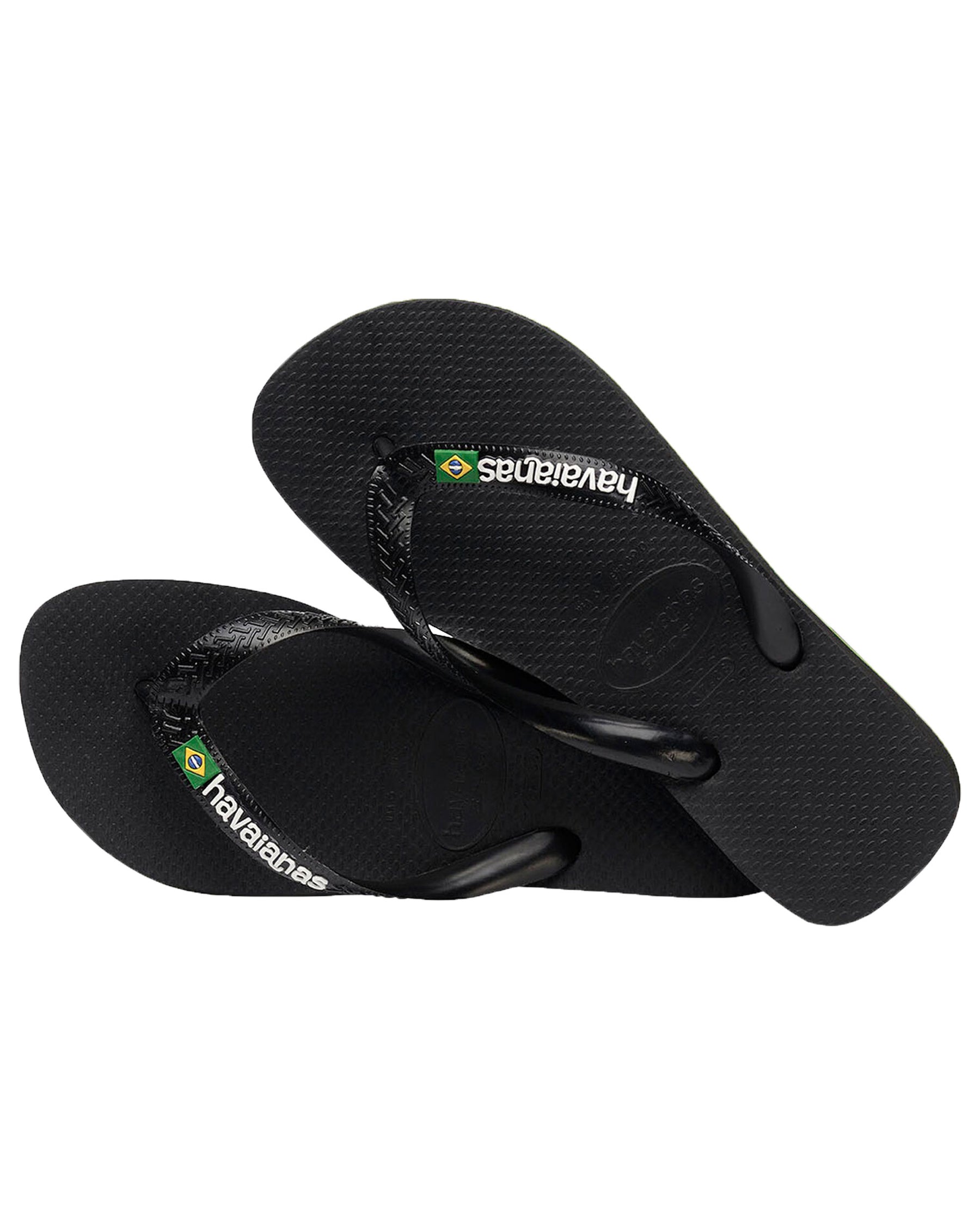 Flip Flops Havaianas Brasil Logo Black