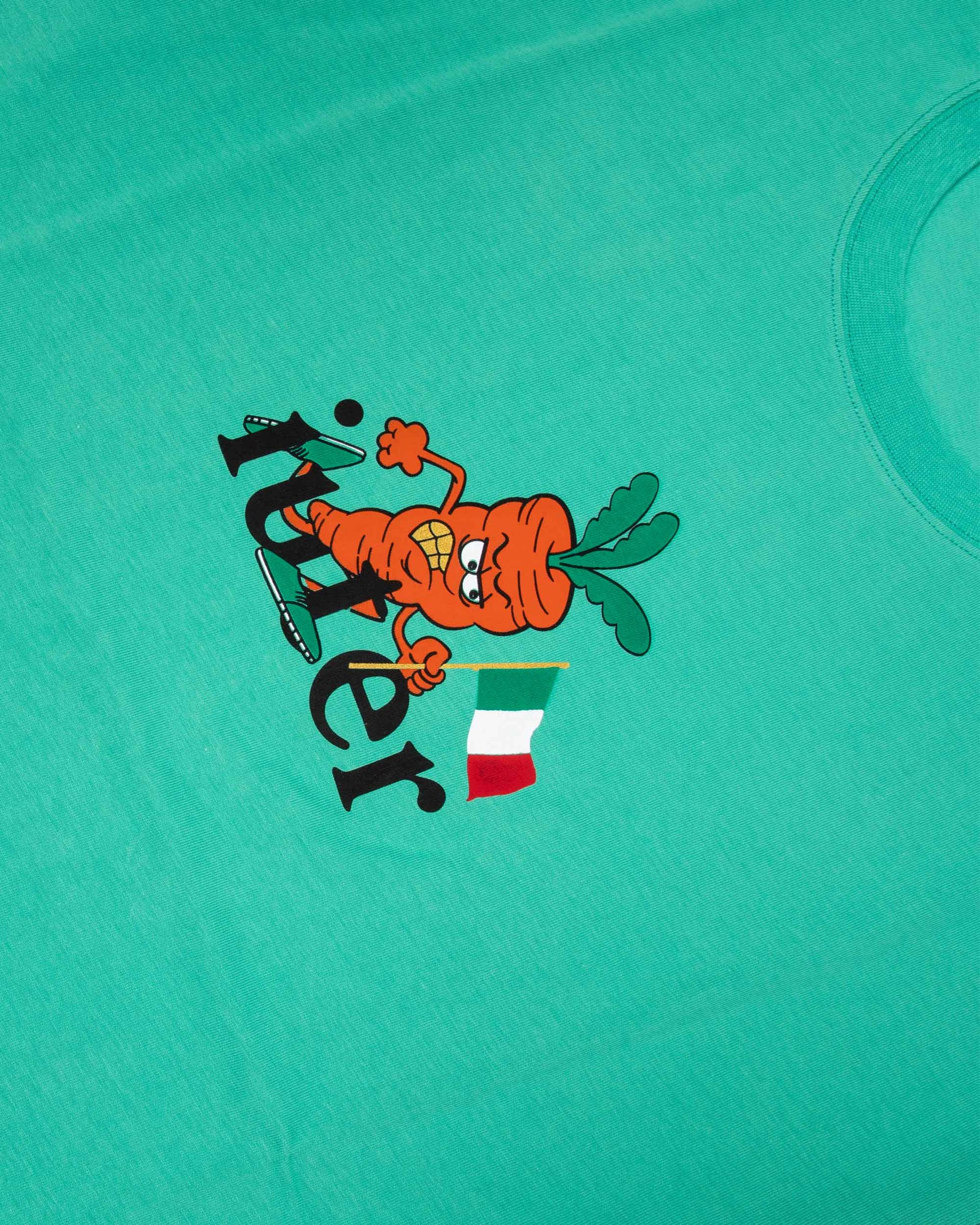 Carrots Racing T-Shirt Uomo 22SITS66-Emerald