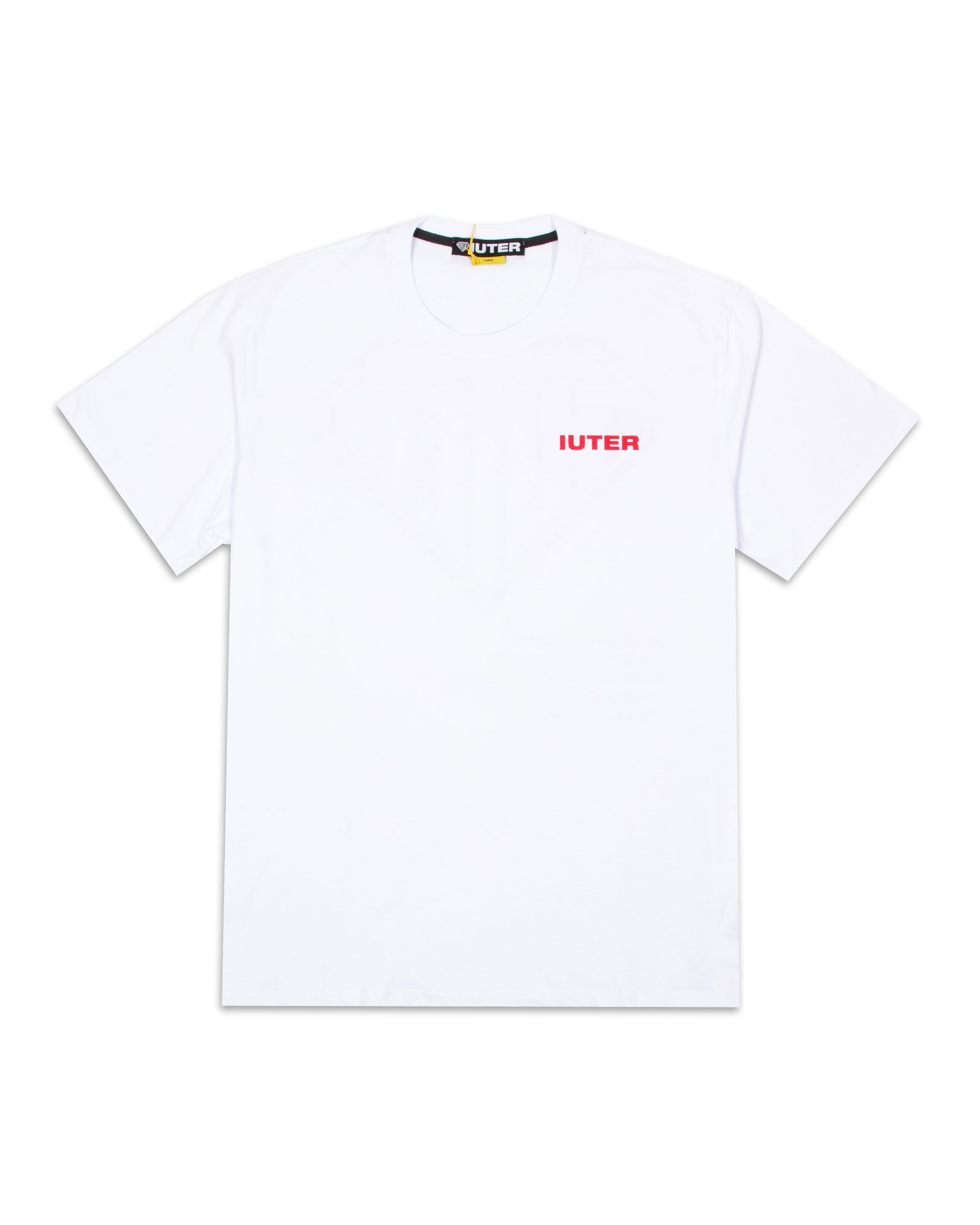 Iuter Double Logo Tee 21WITS02-BIANCO