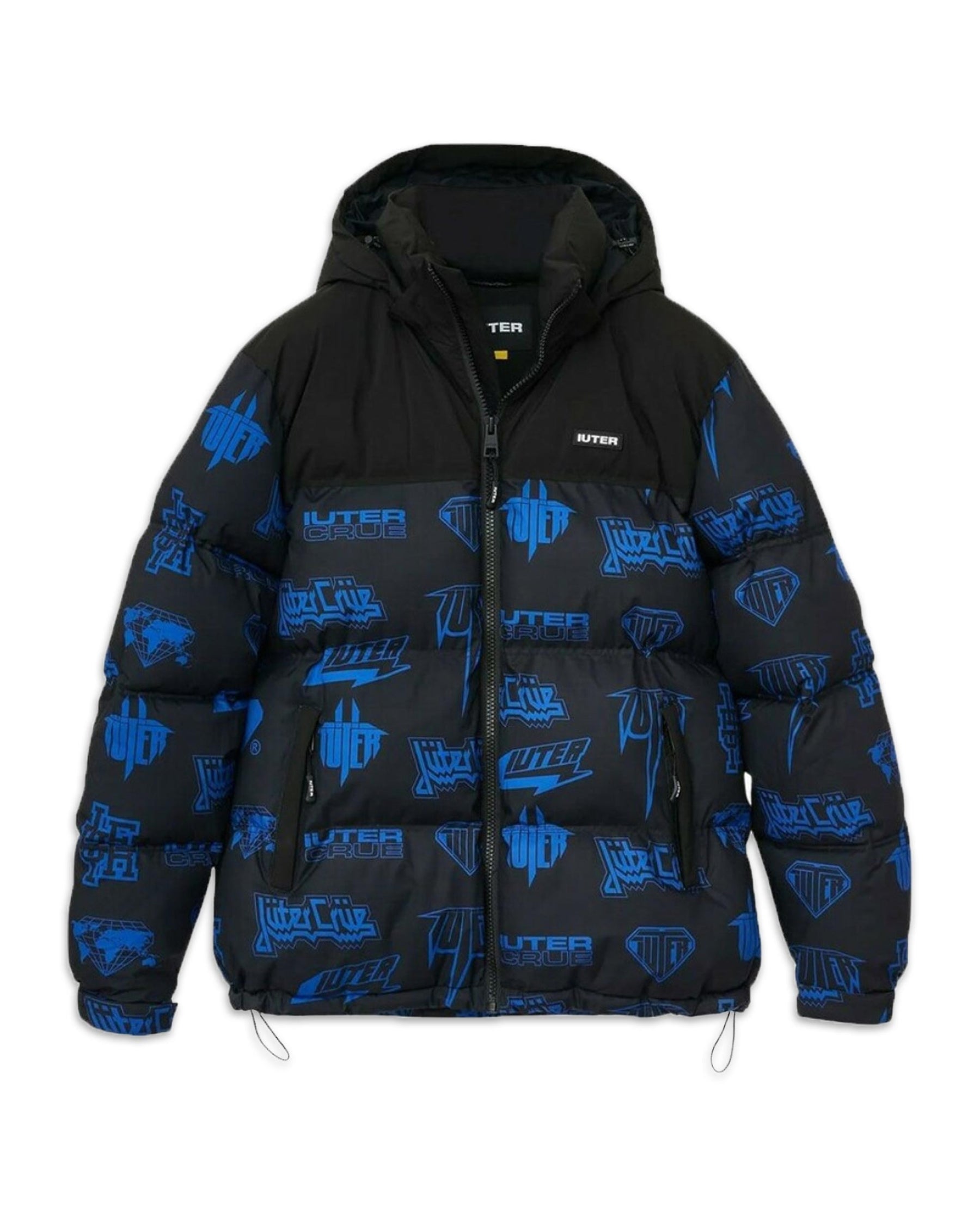 Iuter Horns Allover Puff Jacket 21WIJN03-Black