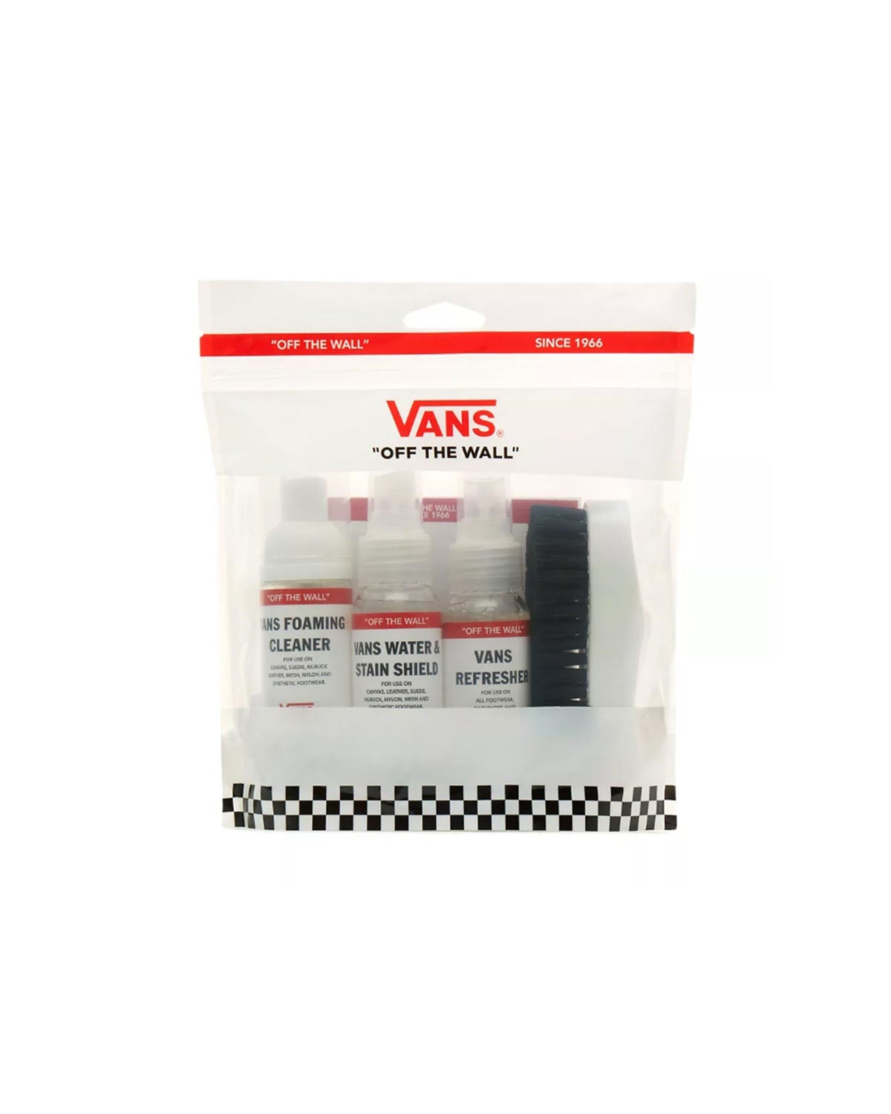 Kit Pulizia Scarpe Vans Shoe Care Travel Kit VN0A3IHTWHT1