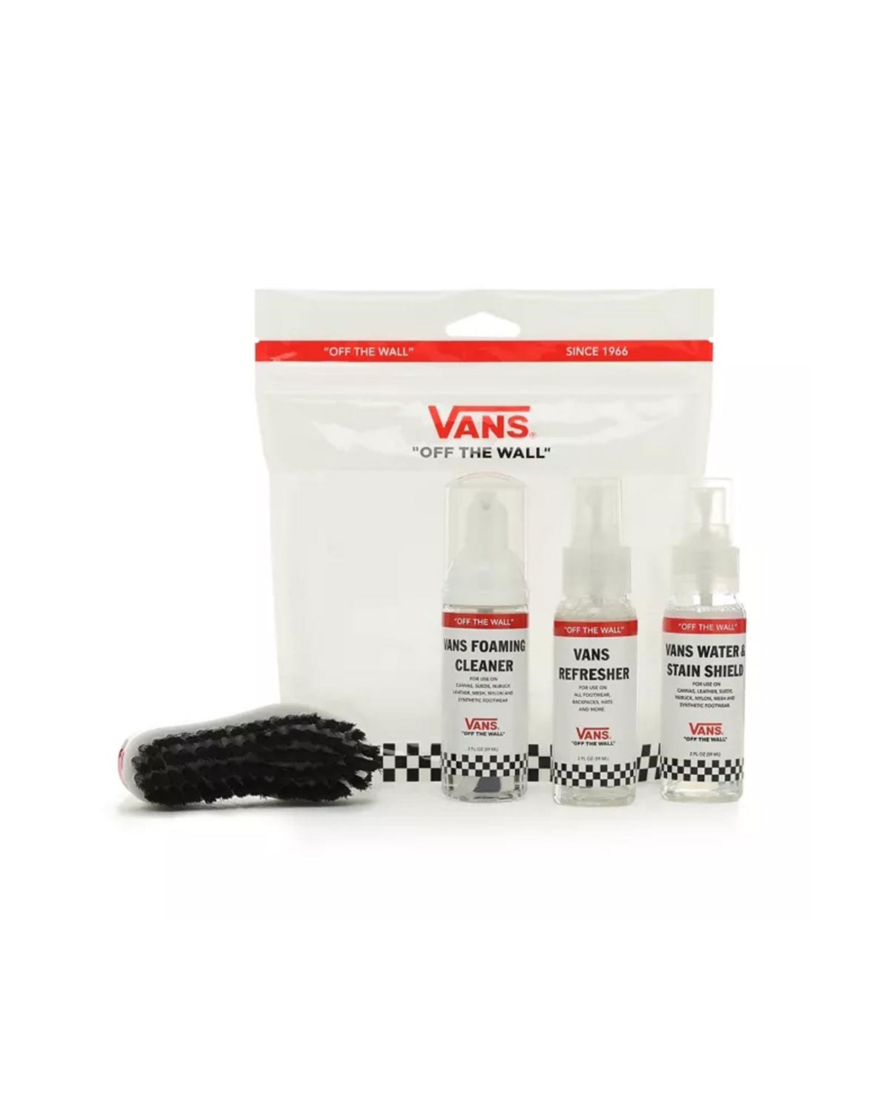 Kit Pulizia Scarpe Vans Shoe Care Travel Kit VN0A3IHTWHT1