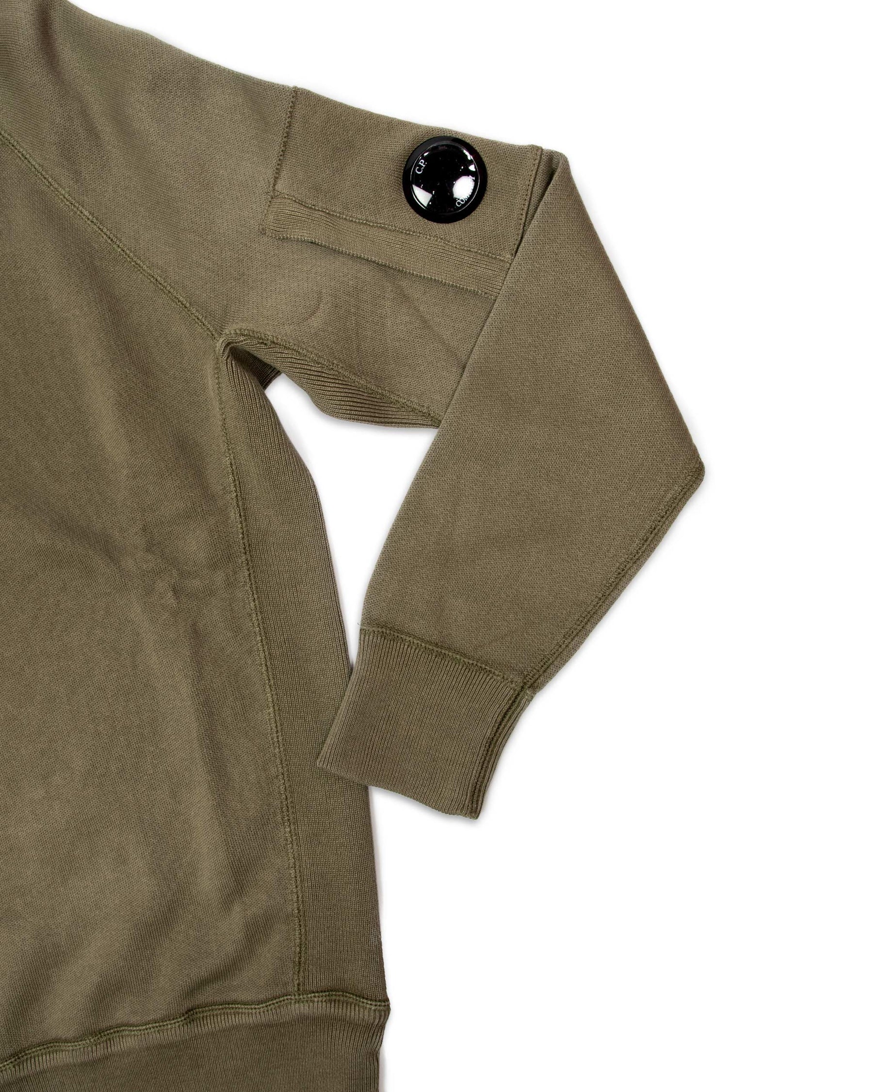 Maglione CP Company Cotton Knit Crew Verde