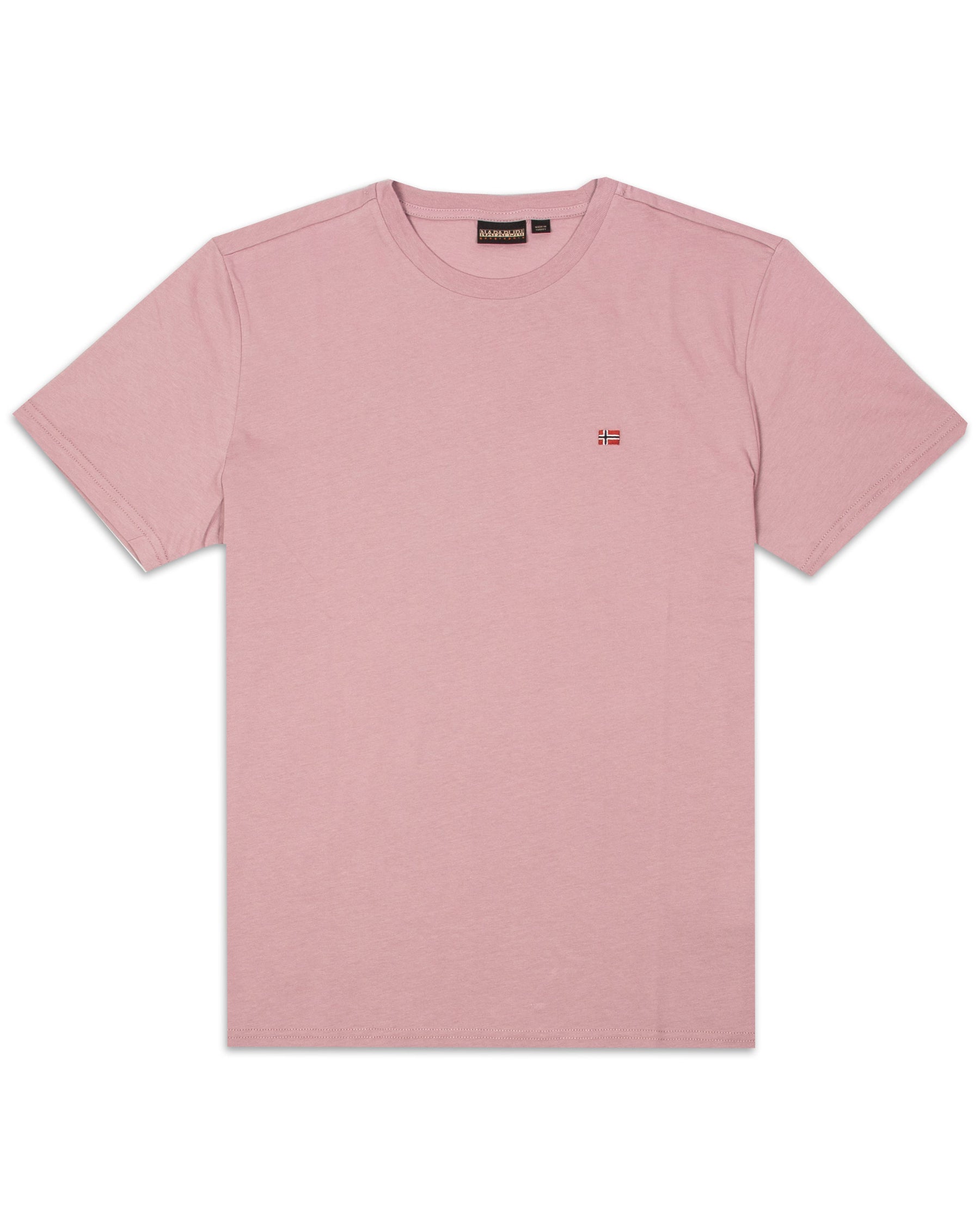 Basic logo Tee Rosa NP0A4FRPPJ11