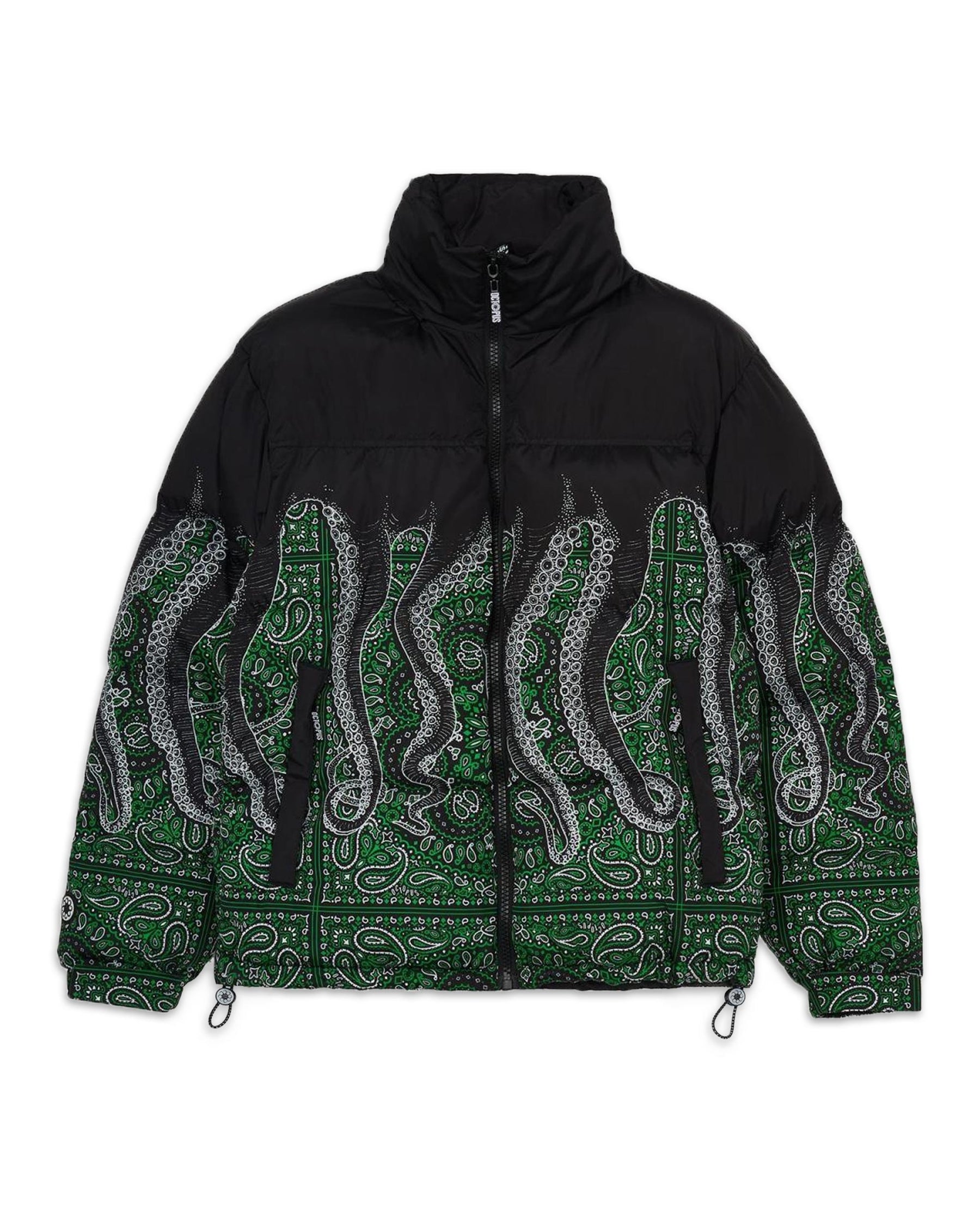 Octopus Bandana Down Jacket 21WOJN13-Black
