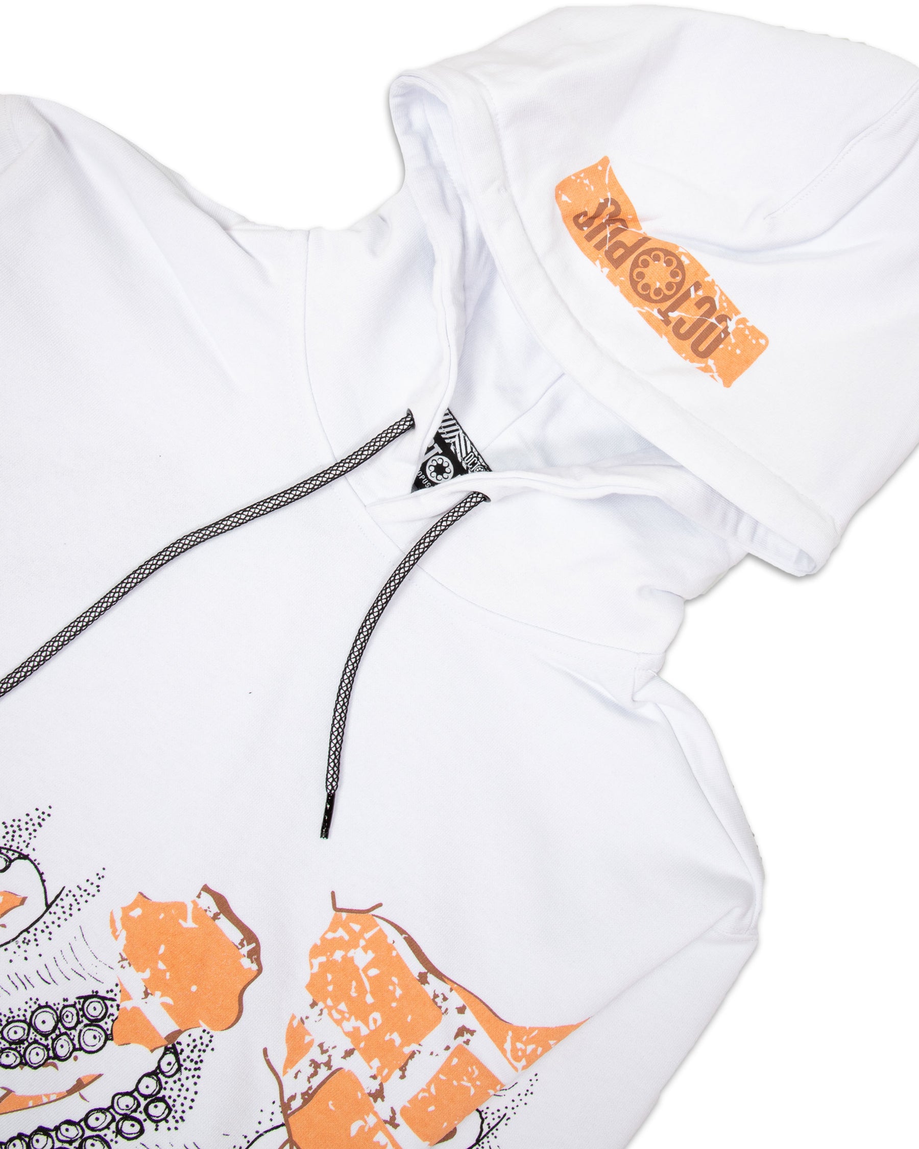 Bricks Hoodie Felpa Uomo 22SOSH21-White