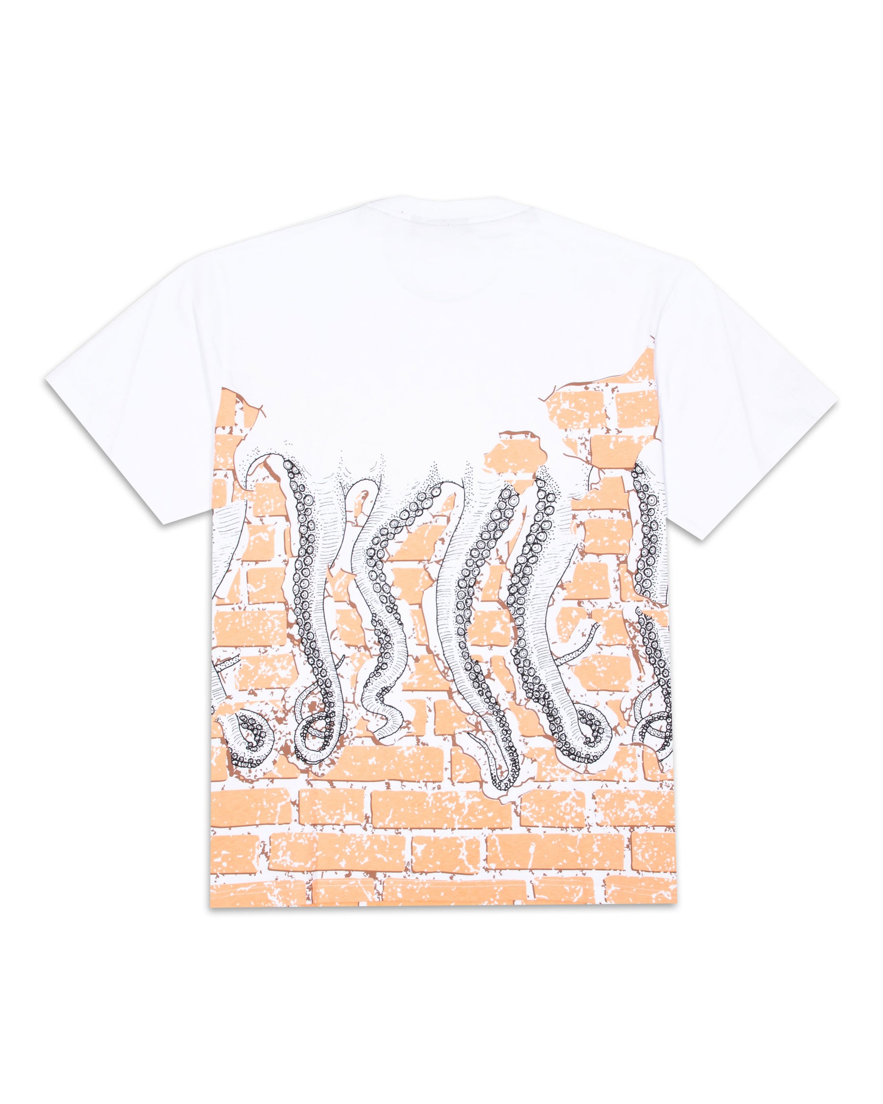 Octopus Bricks Tee Bianco 22SOTS21-White