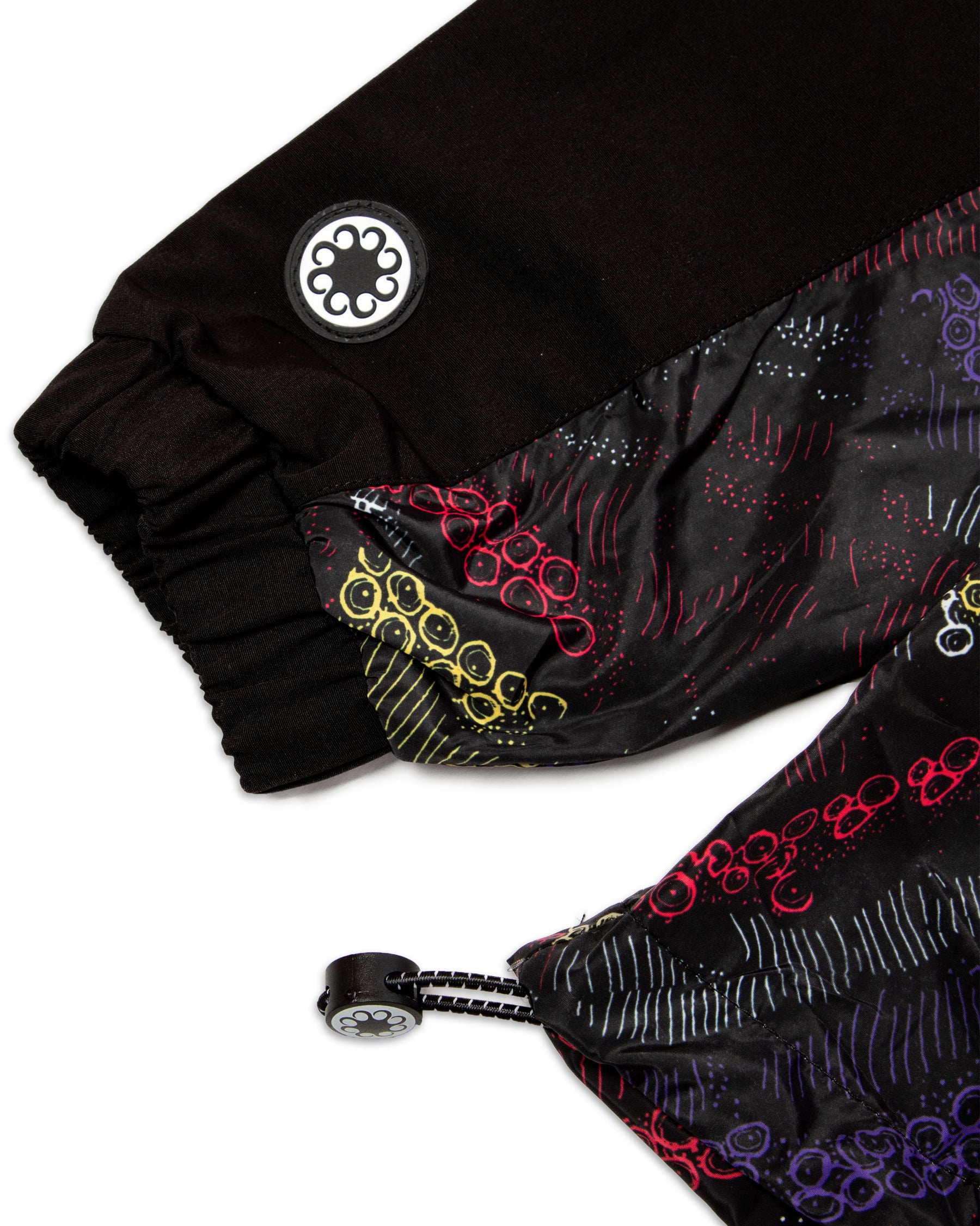 Octopus Deco Hood Jacket 22SOJH09-Black