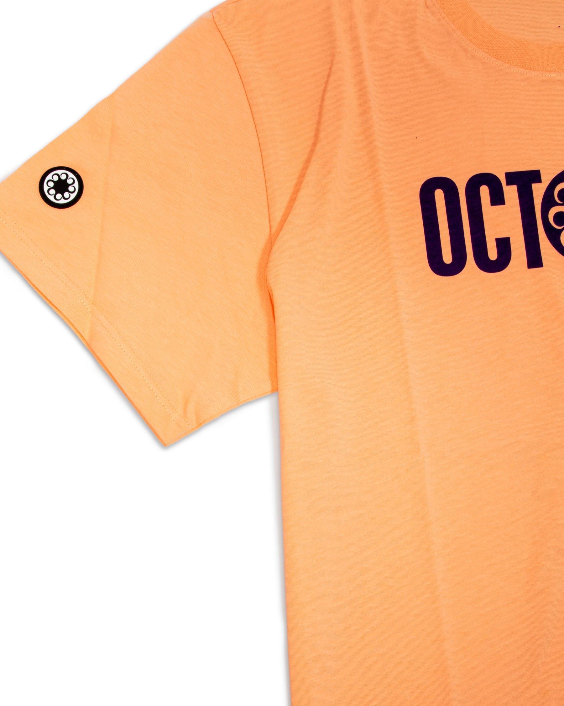 Octopus Outline Logo Tee 22SOTS18-Peach