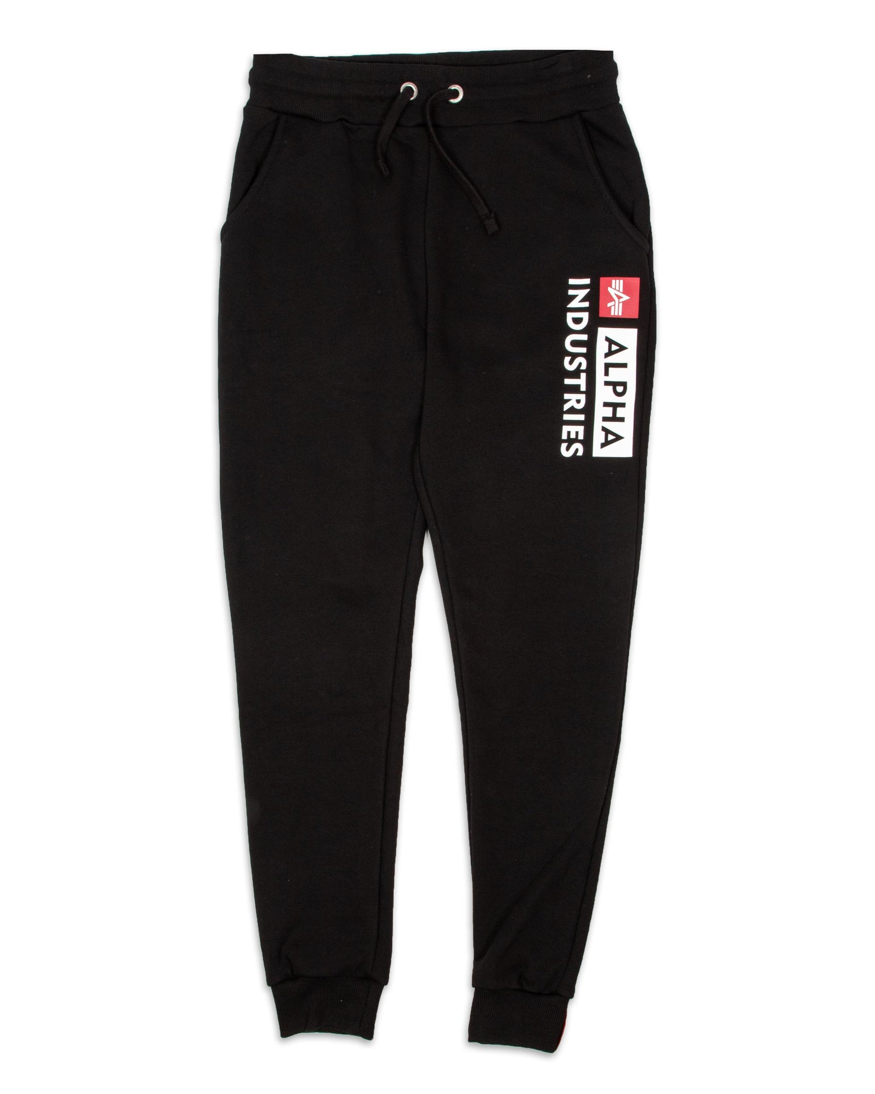 Pantalone Alpha Industries Big Logo Nero 118361-03