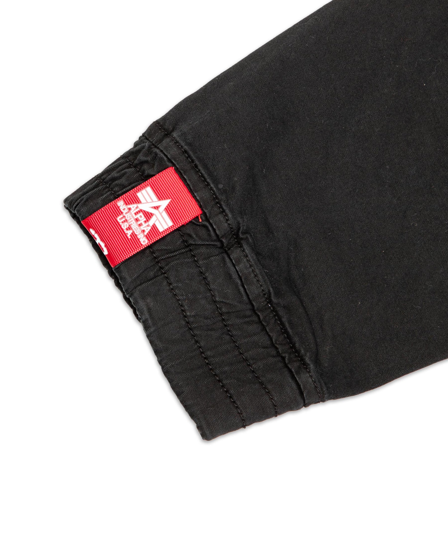 Cotton Twill Jogger Nero 116202-03
