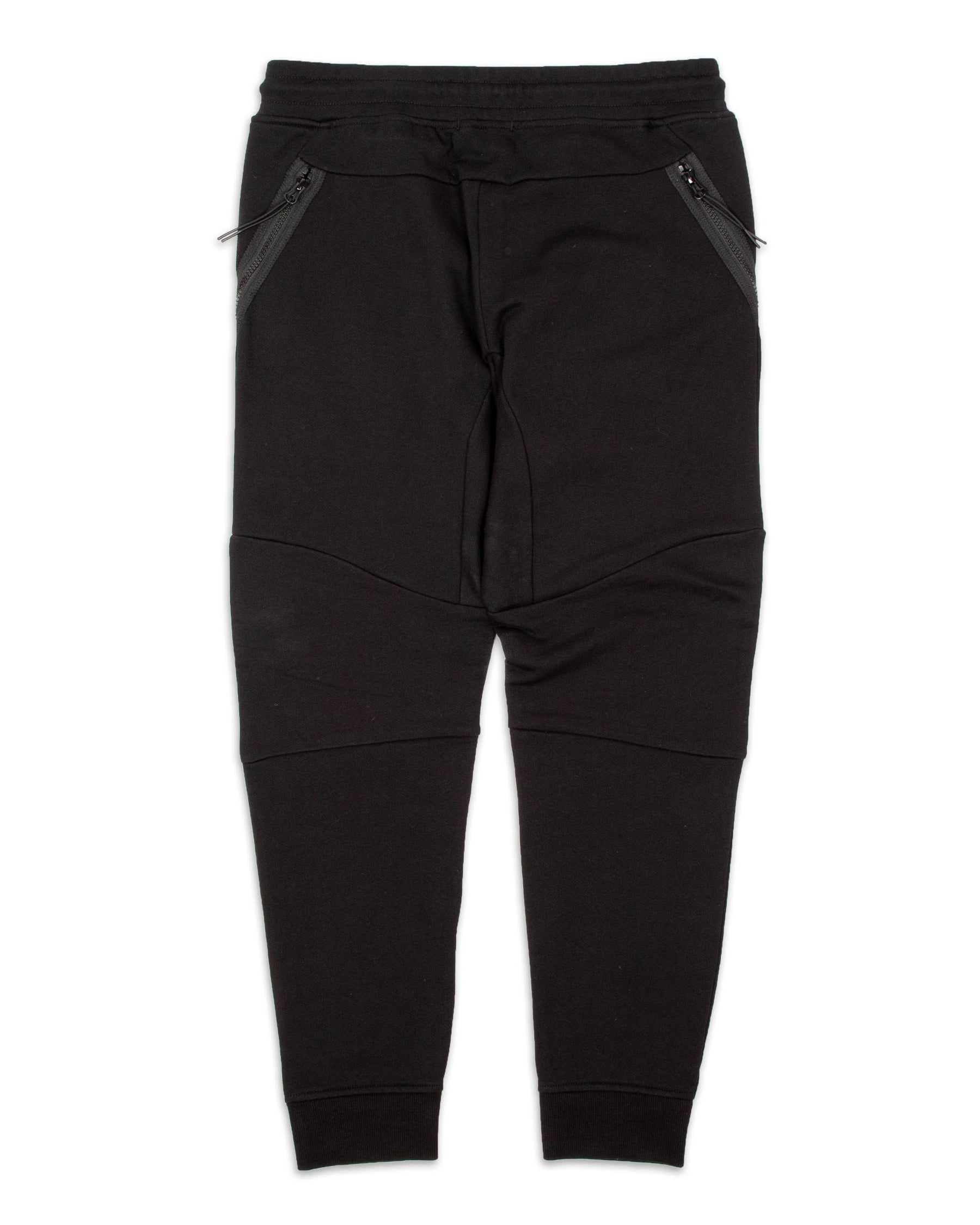 Pantalone CP Company Diagonal Raised Nero