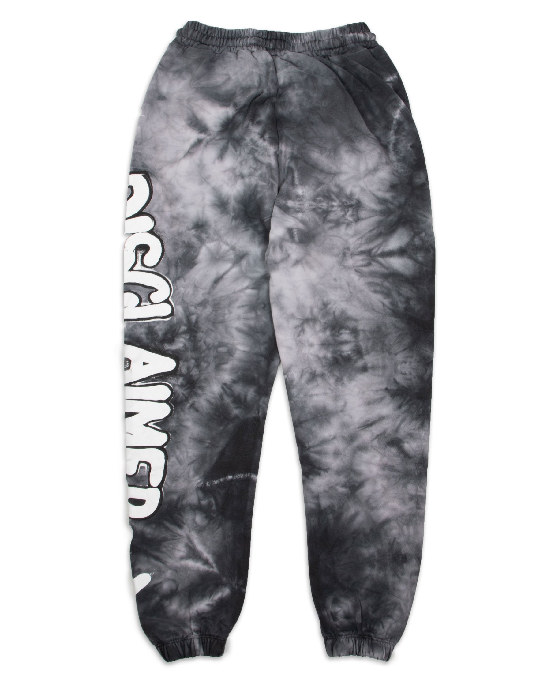 Pantalone Uomo Disclaimer Big Logo Nero