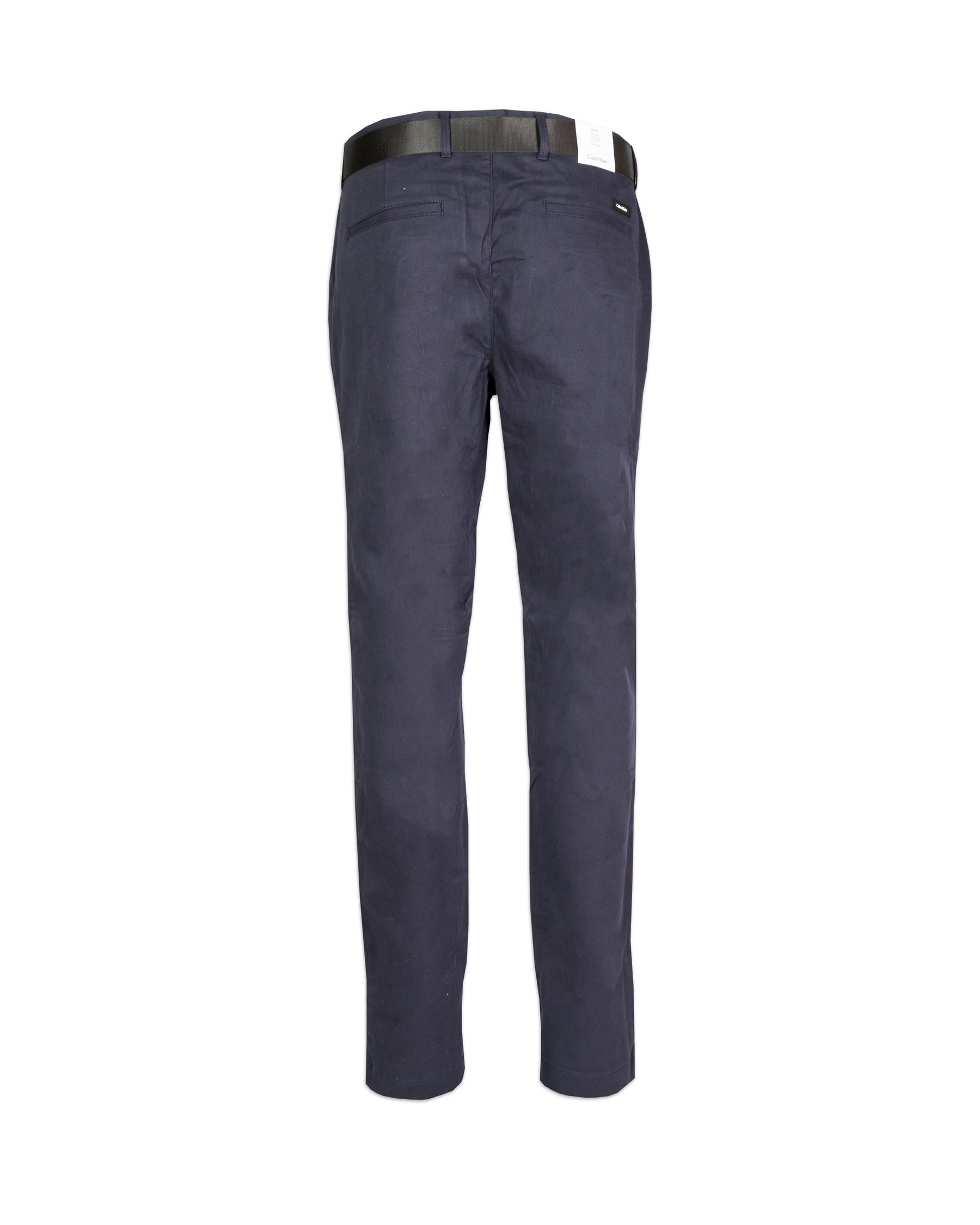 Man Pant Calvin Klein Modern Slim Twill Chino Blu