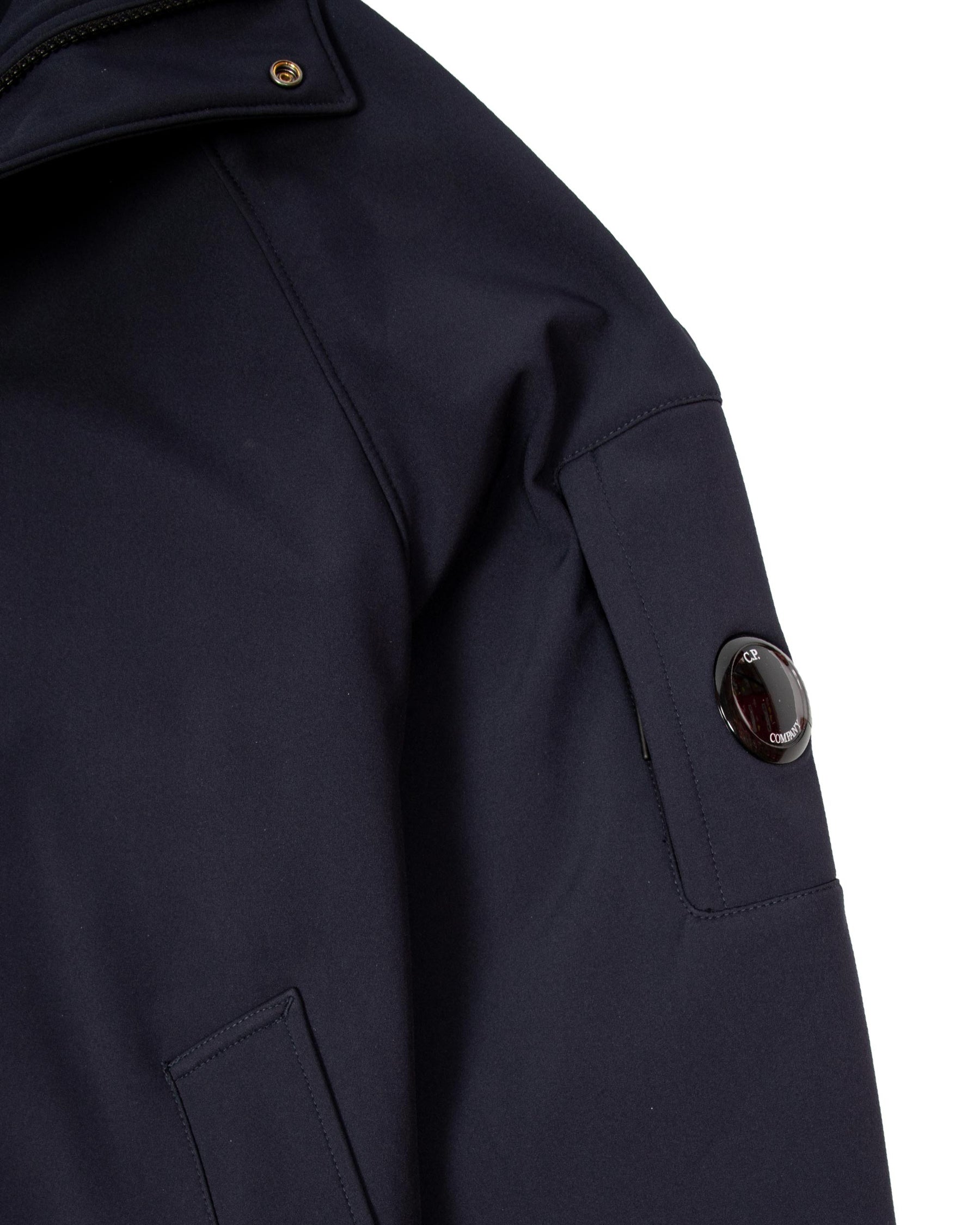 Parka CP Company Shell Hooded Blu