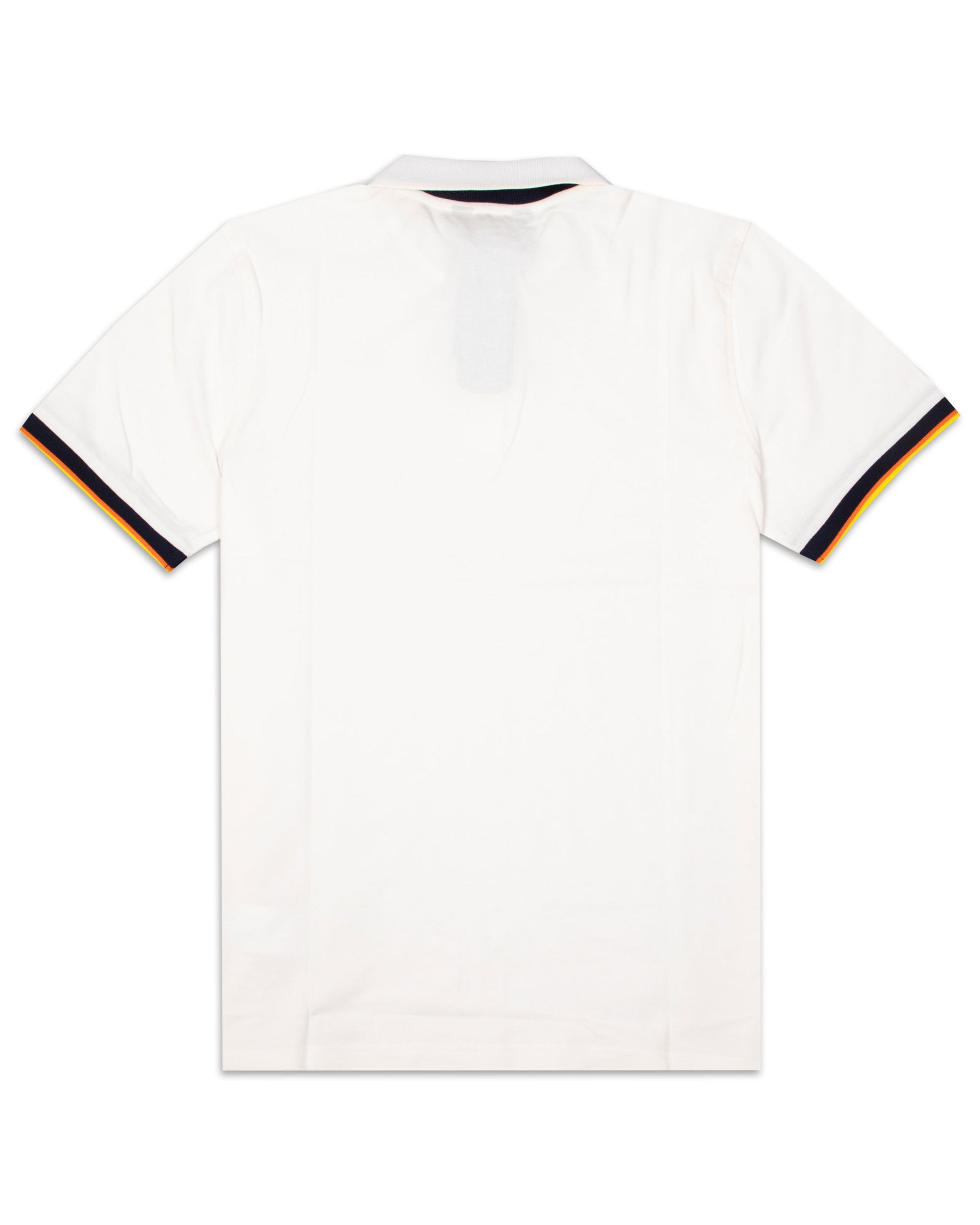Polo K-Way Vincent Contrast Stretch Bianco