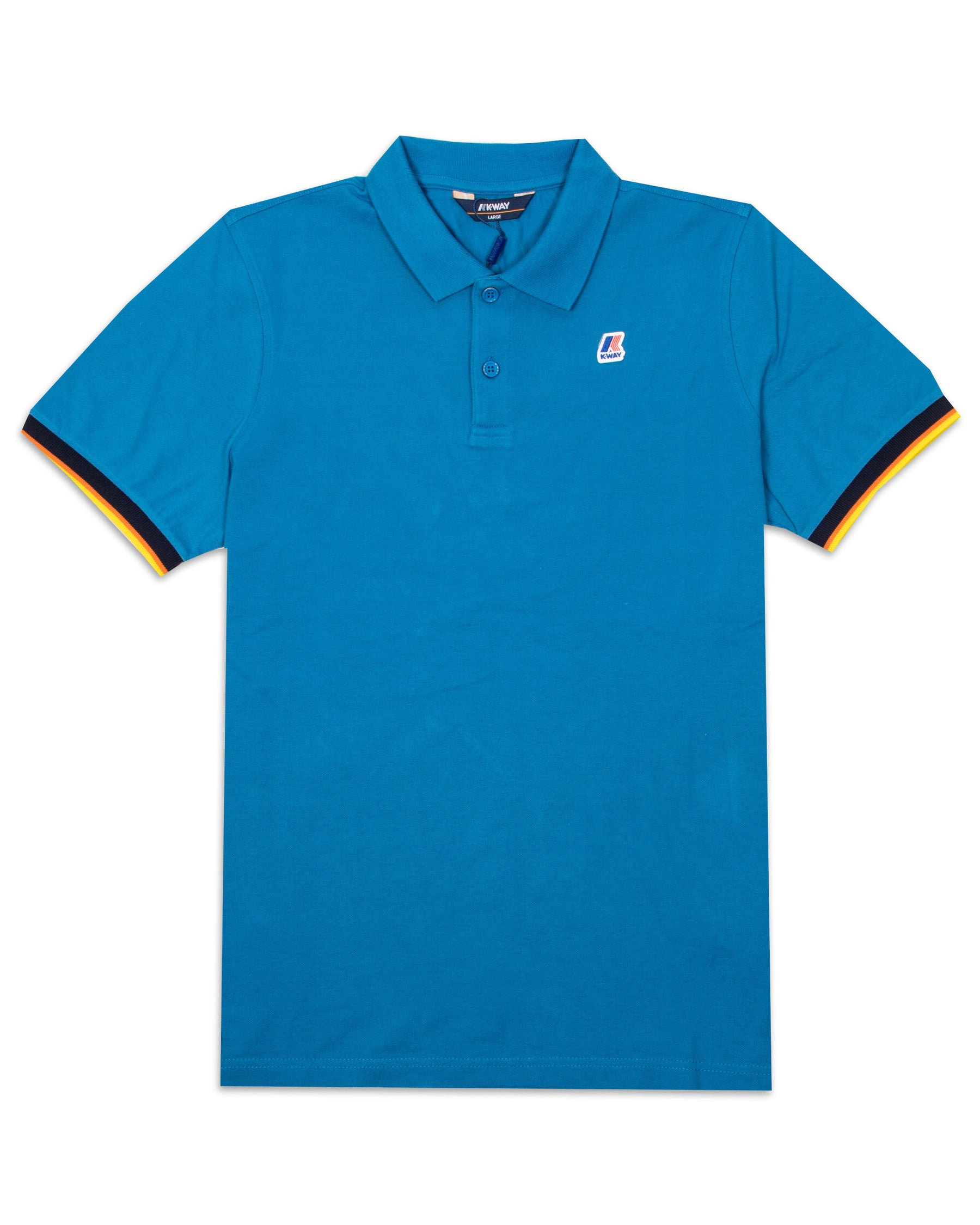 Polo K-Way Vincent Contrast Stretch Royal
