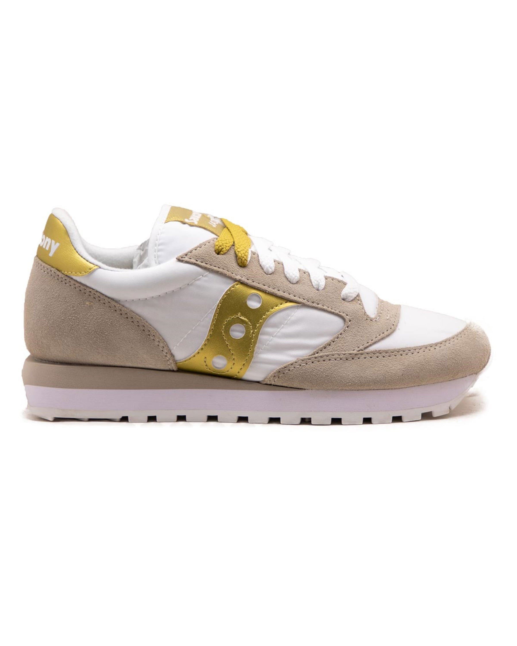 Saucony Jazz Originals Bianco Oro