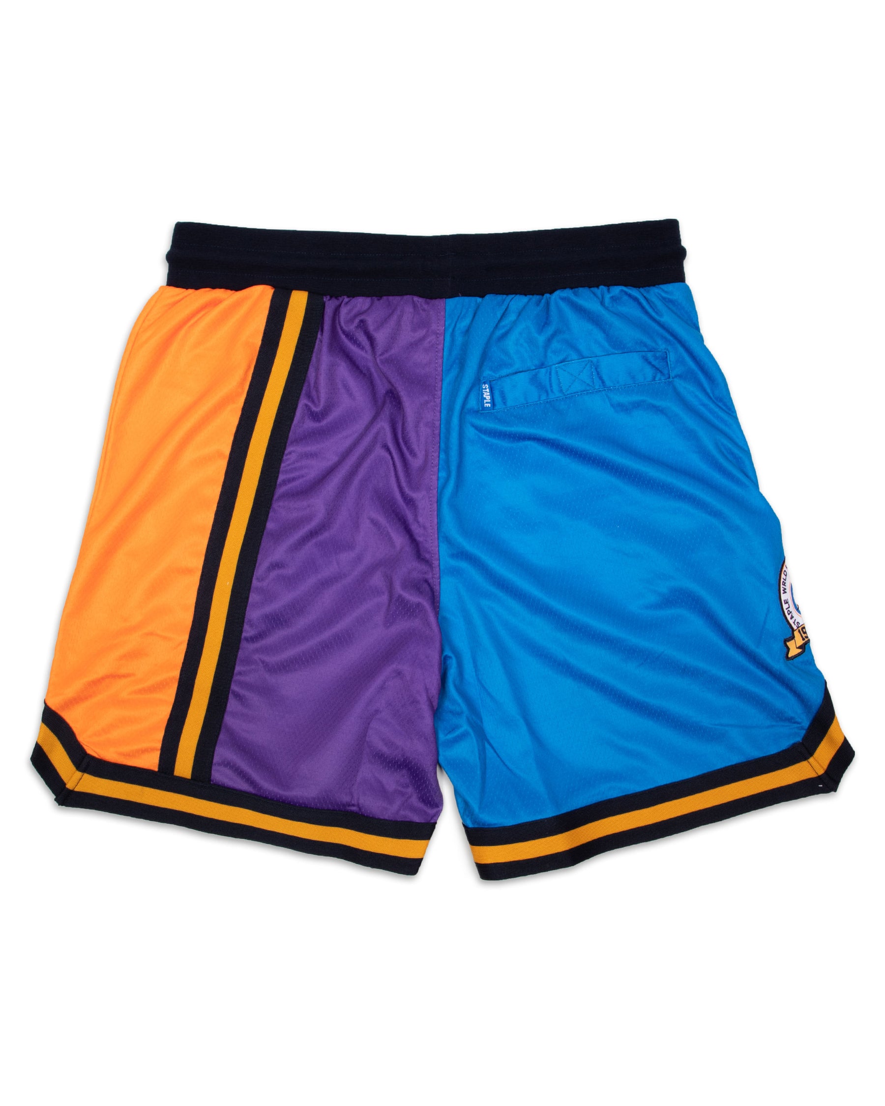 Short Uomo Staple Sunnyside Basketball Blu