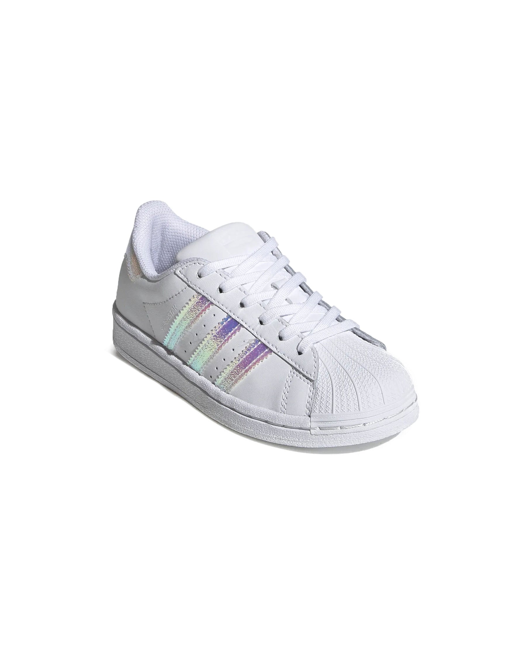 Sneakers Adidas Superstar C White Glitter