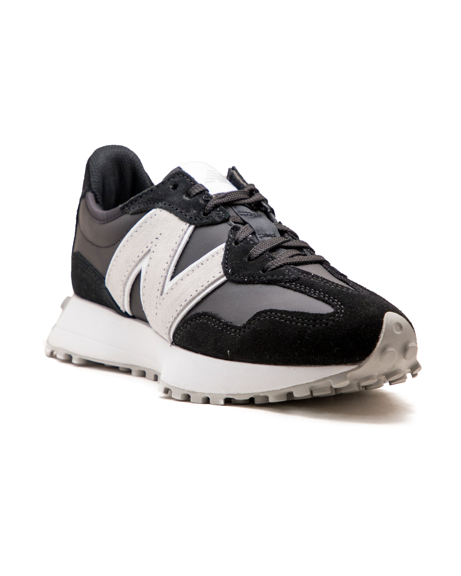 Sneakers New Balance 327 Pelle Nero Bianco