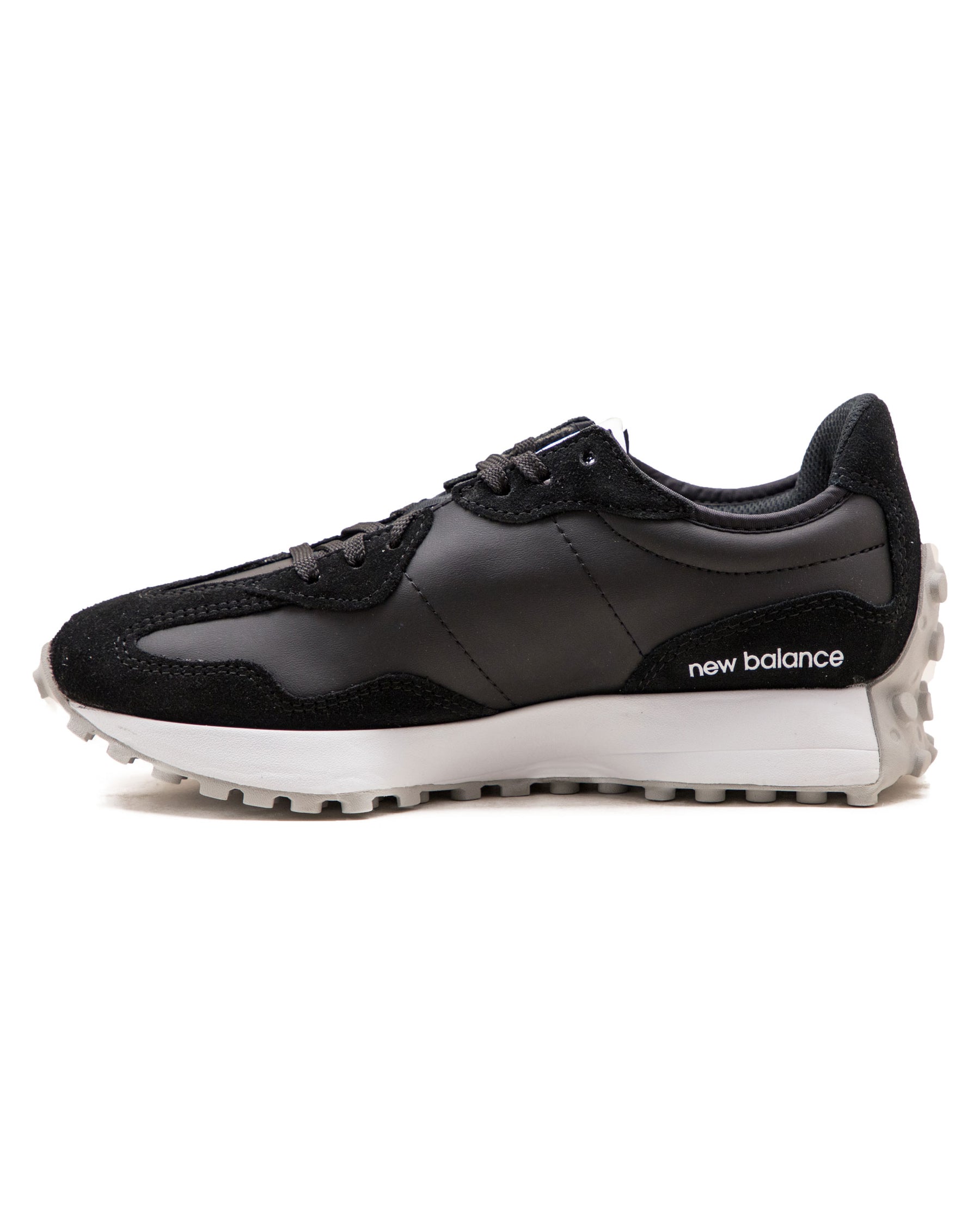 Sneakers New Balance 327 Pelle Nero Bianco
