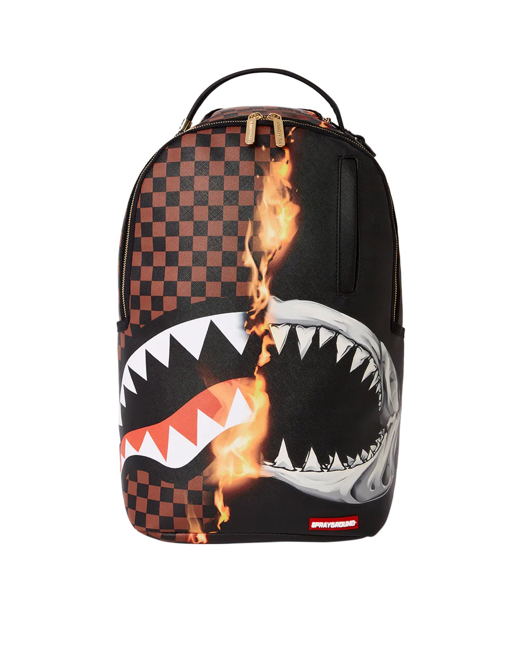 Sprayground Burnt Sharks In Paris Dlx Backpack