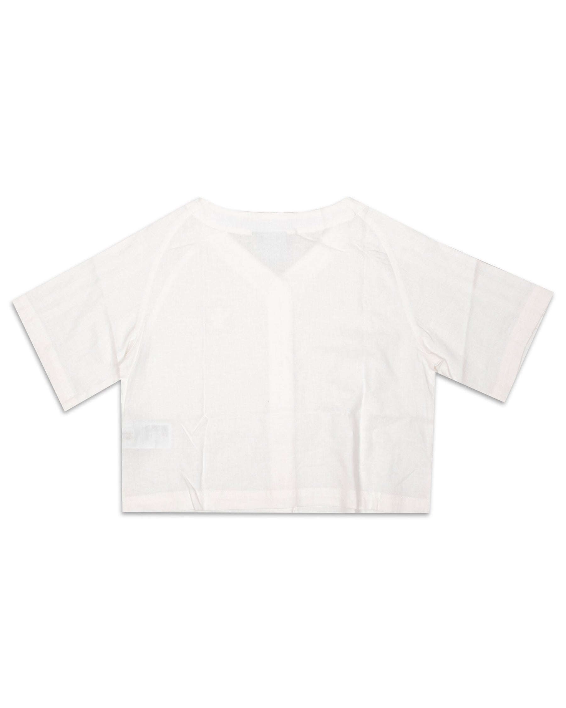 T-Shirt Crop Adidas Bianca