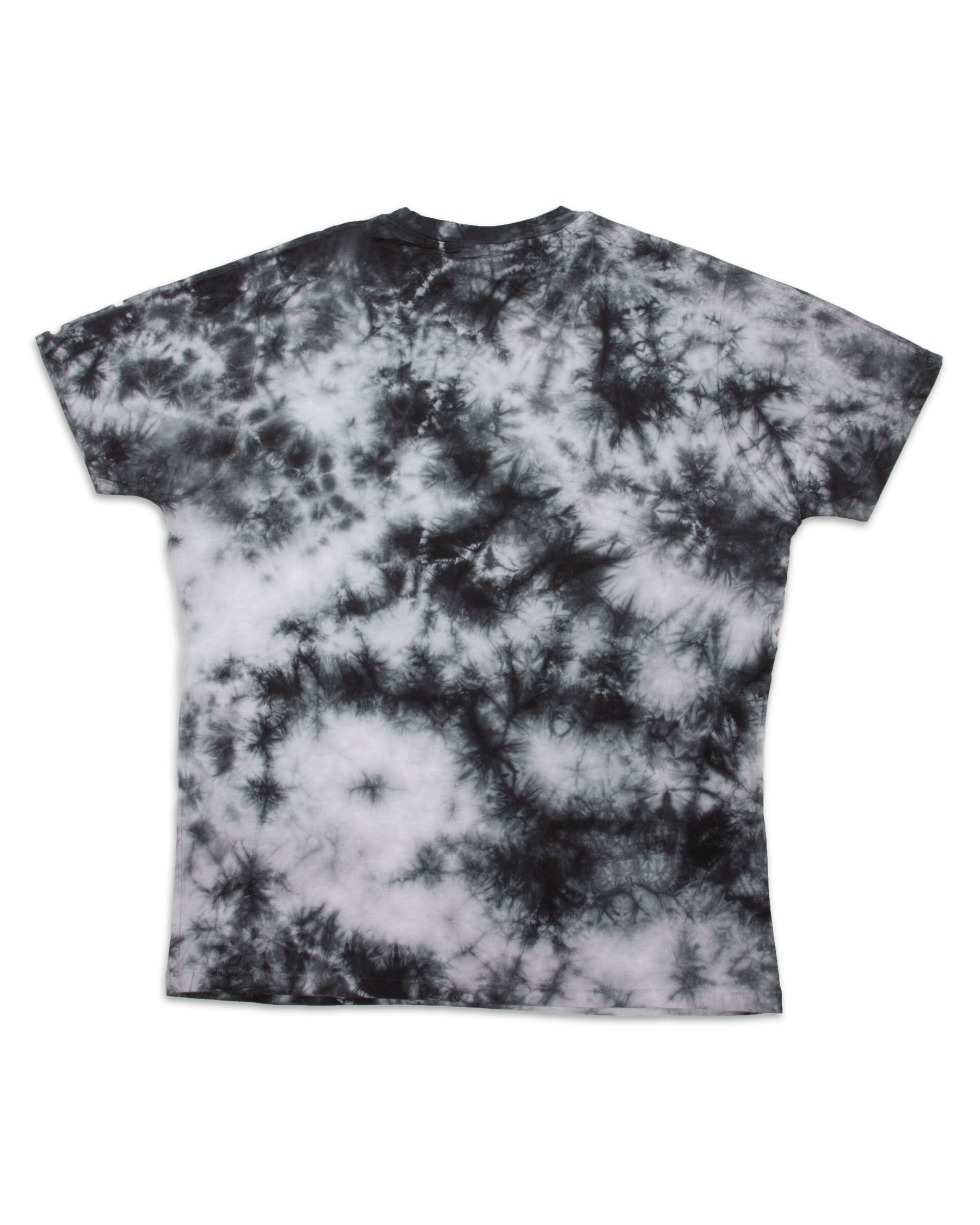 T-Shirt Uomo Disclaimer Big Logo Tie dye black