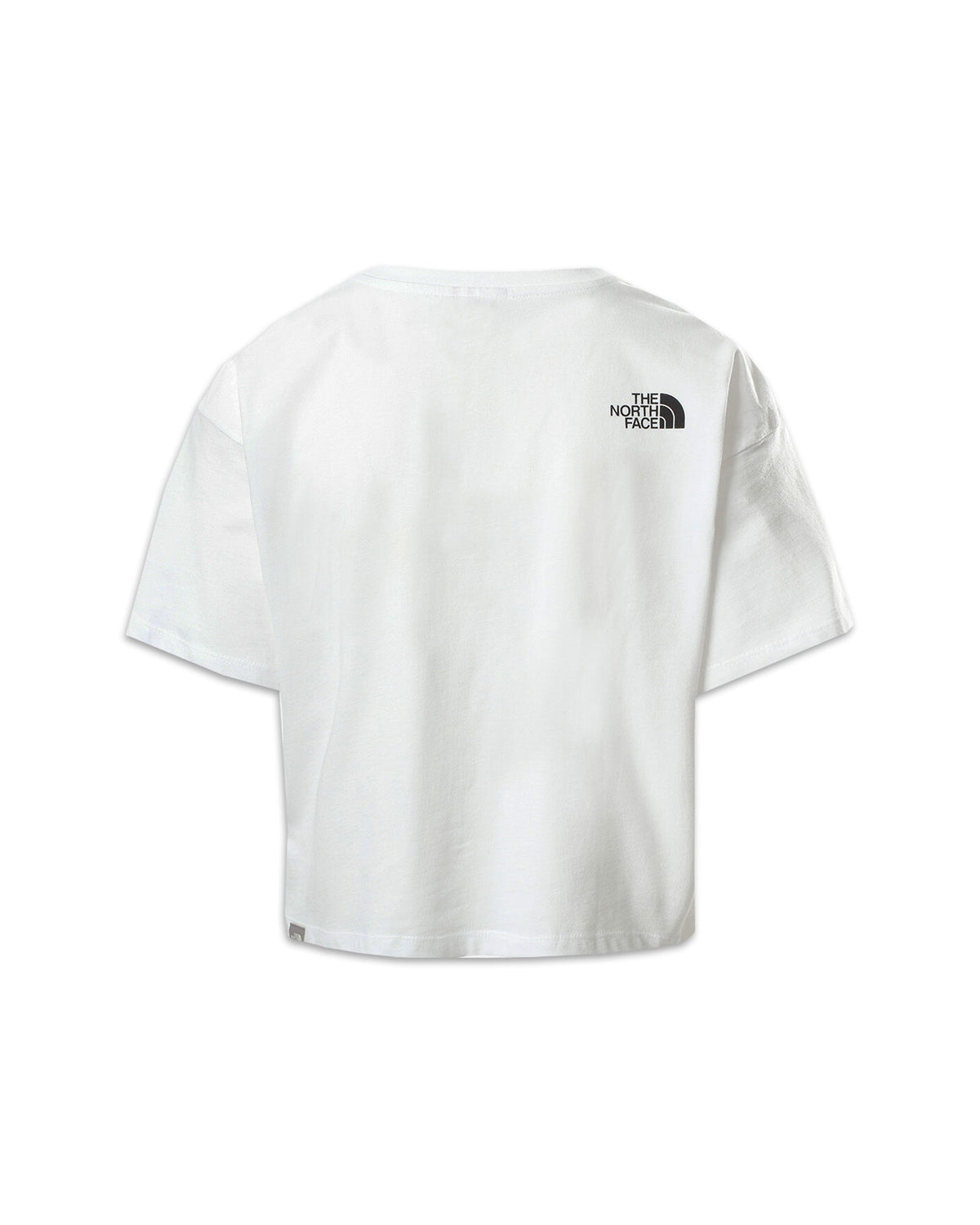 Woman Tee The North Face Cropped Simple Dome White
