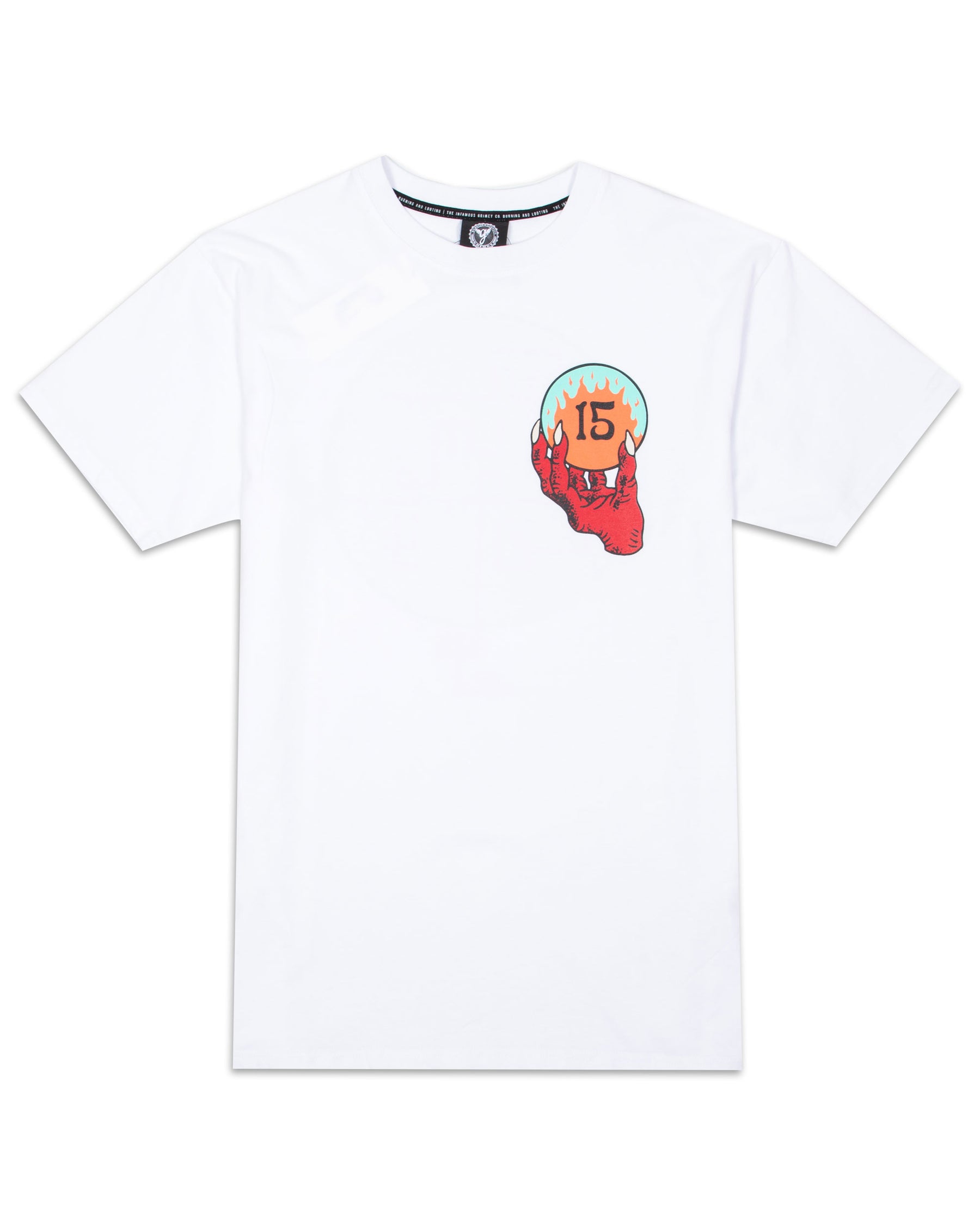 T-Shirt Grimey Glorified White